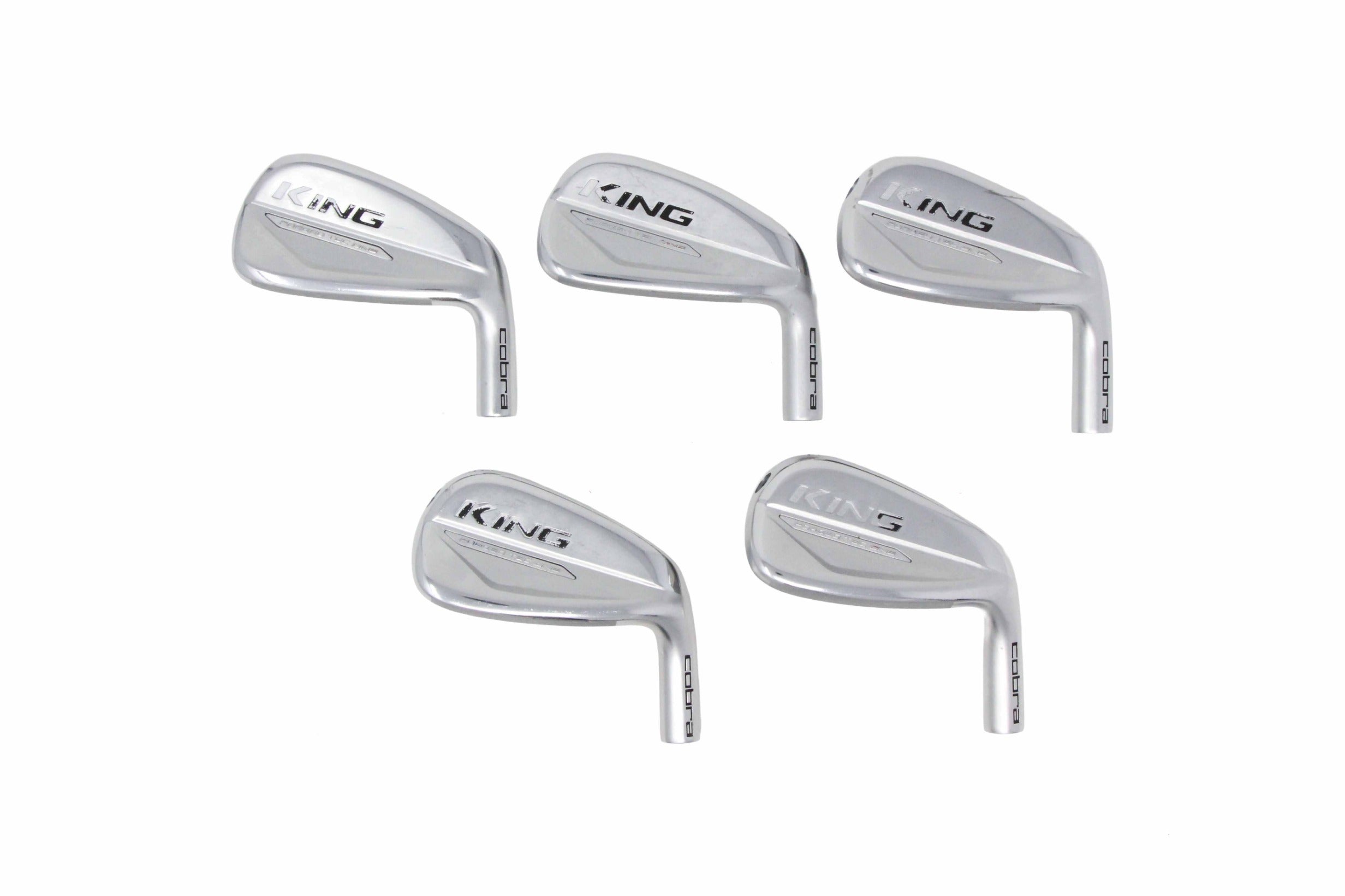 Used Cobra King Forged TEC One Length 2020 Iron Set - HEAD ONLY - Right-Handed - 6-PW-Next Round