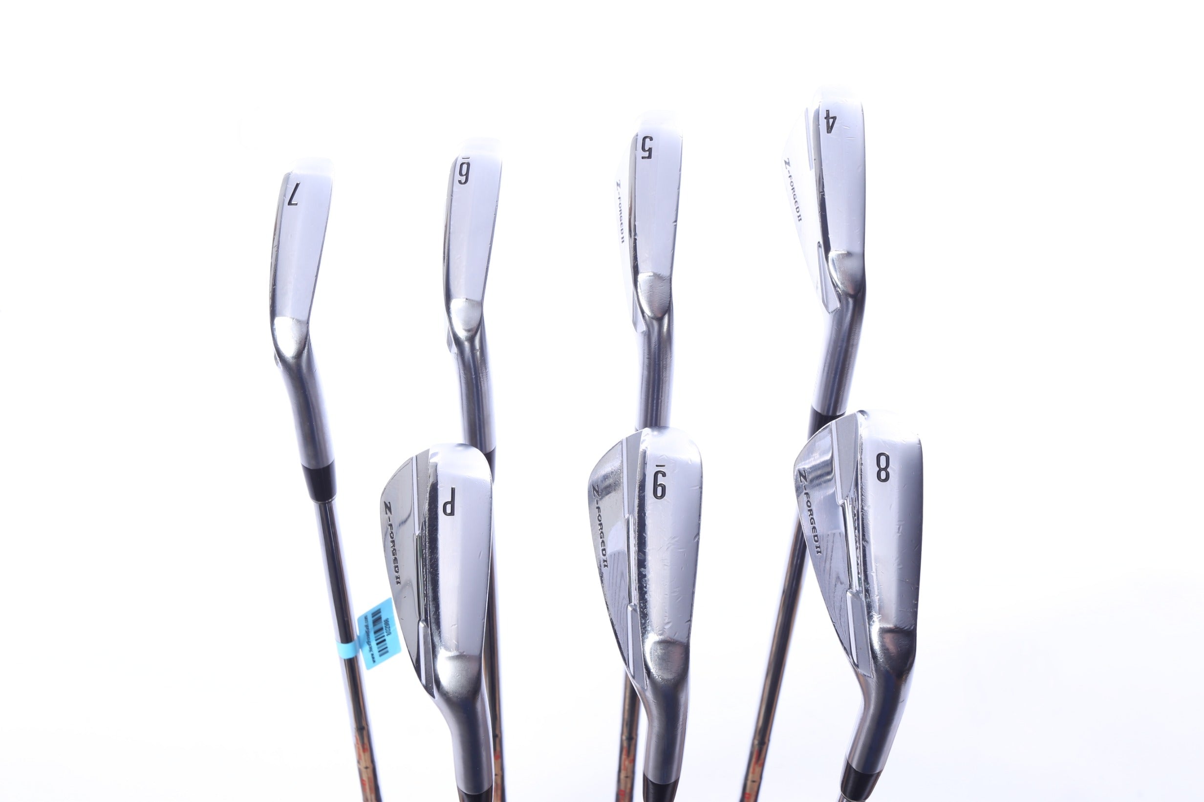 Used Srixon Z-Forged II Iron Set - Right-Handed - 4-PW - Extra Stiff Flex