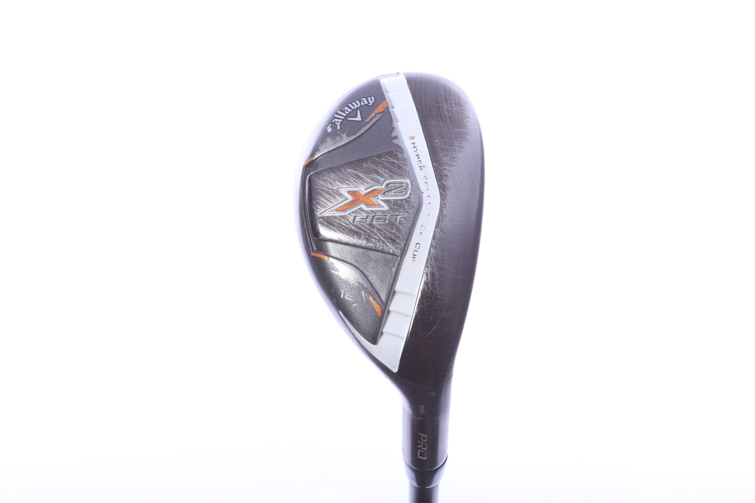 Used Callaway X2 Hot Pro 3H Hybrid - Right-Handed - 18 Degrees - Stiff Flex