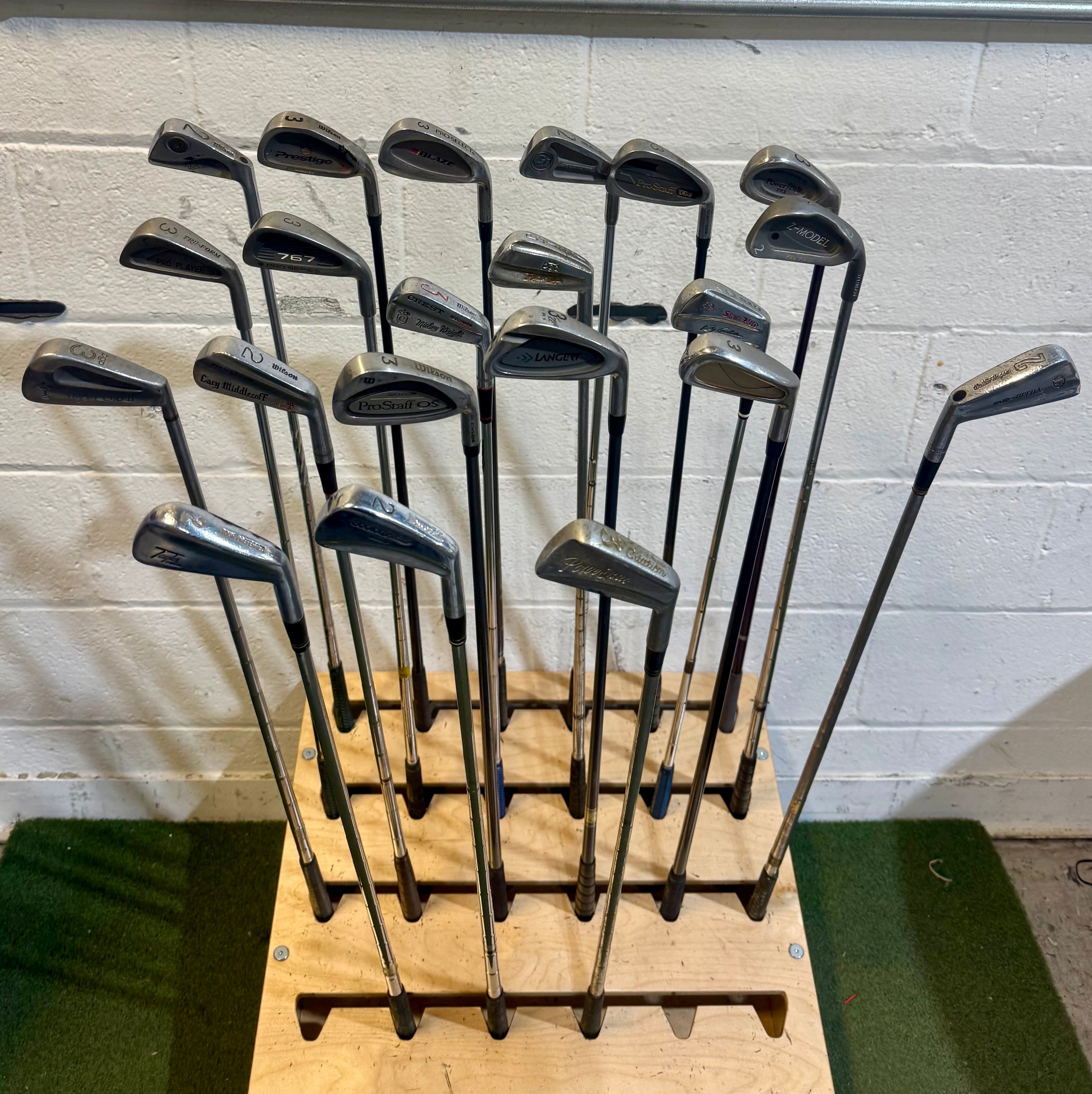 Wholesale Lot of 45 Golf Clubs - Assorted Single Irons-Next Round