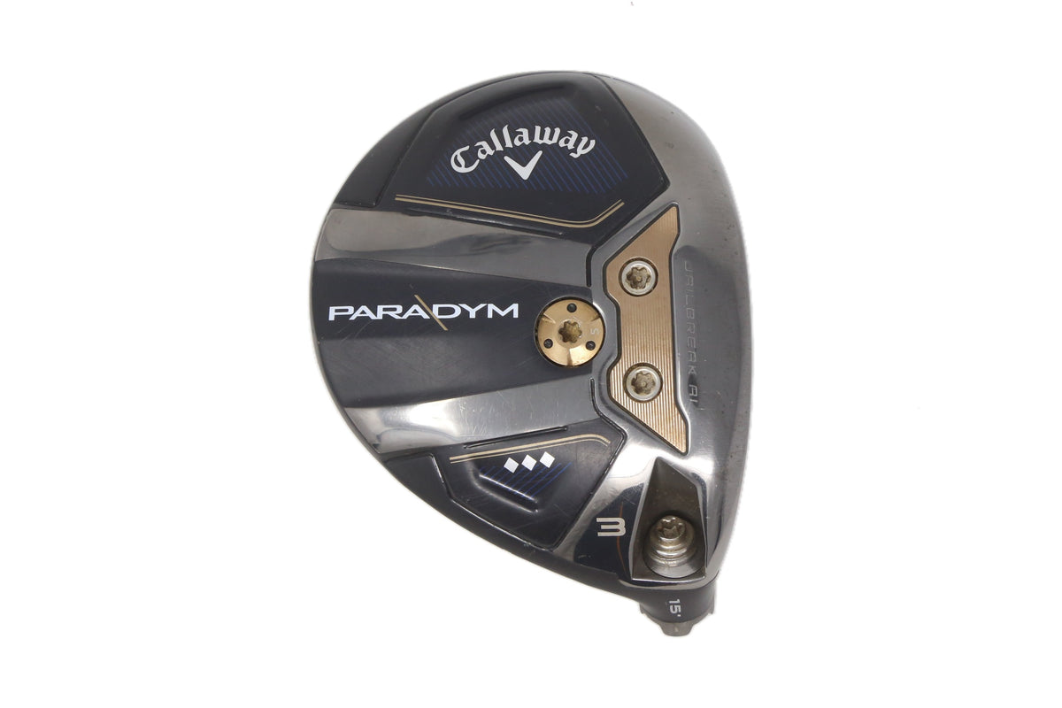 Used Callaway Paradym Triple Diamond 3-Wood - HEAD ONLY - Right-Handed - 15 Degrees-Next Round
