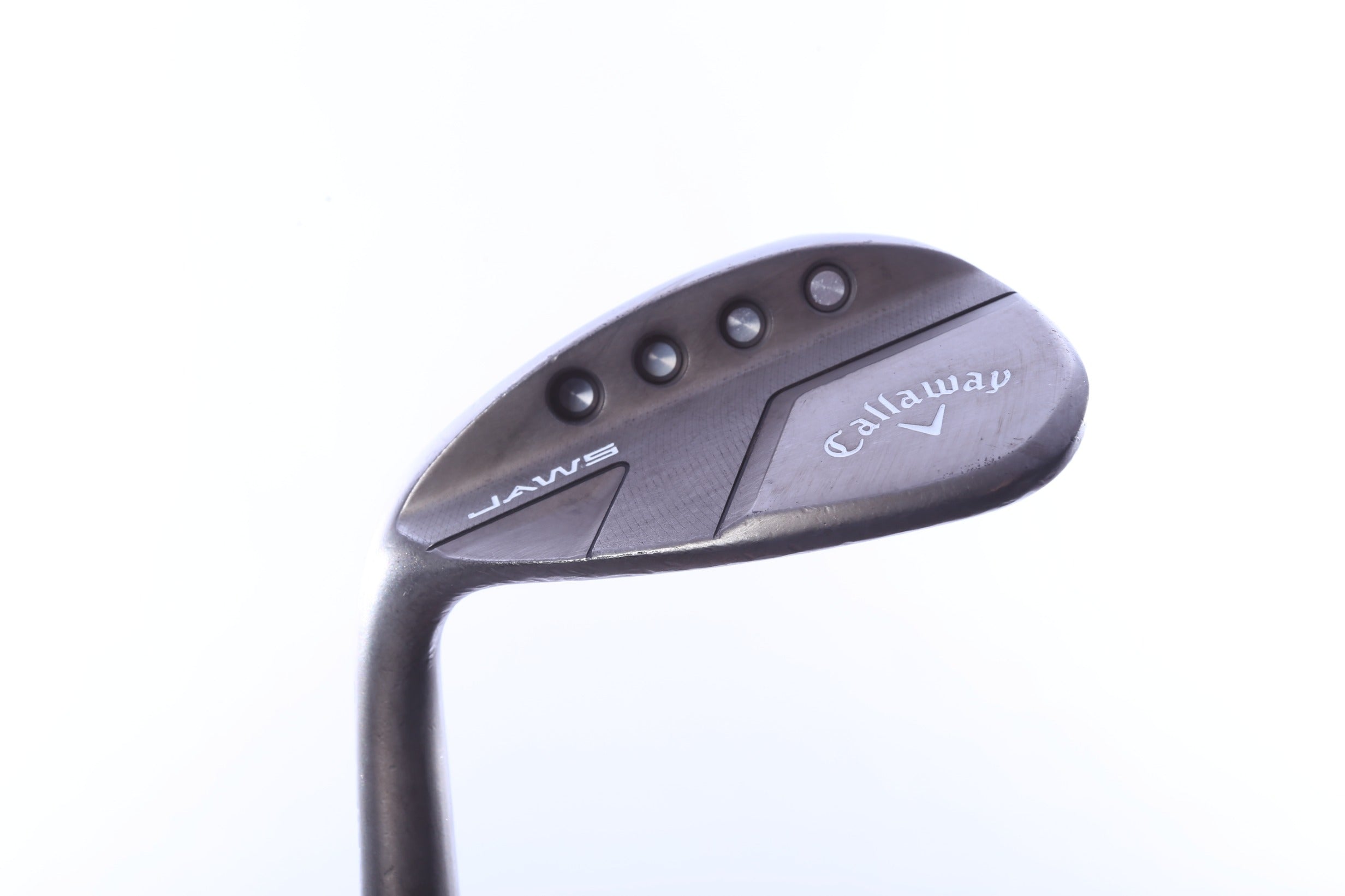 Used Callaway JAWS Full Toe Black Lob Wedge - Left-Handed - 58 Degrees - Stiff Flex-Next Round
