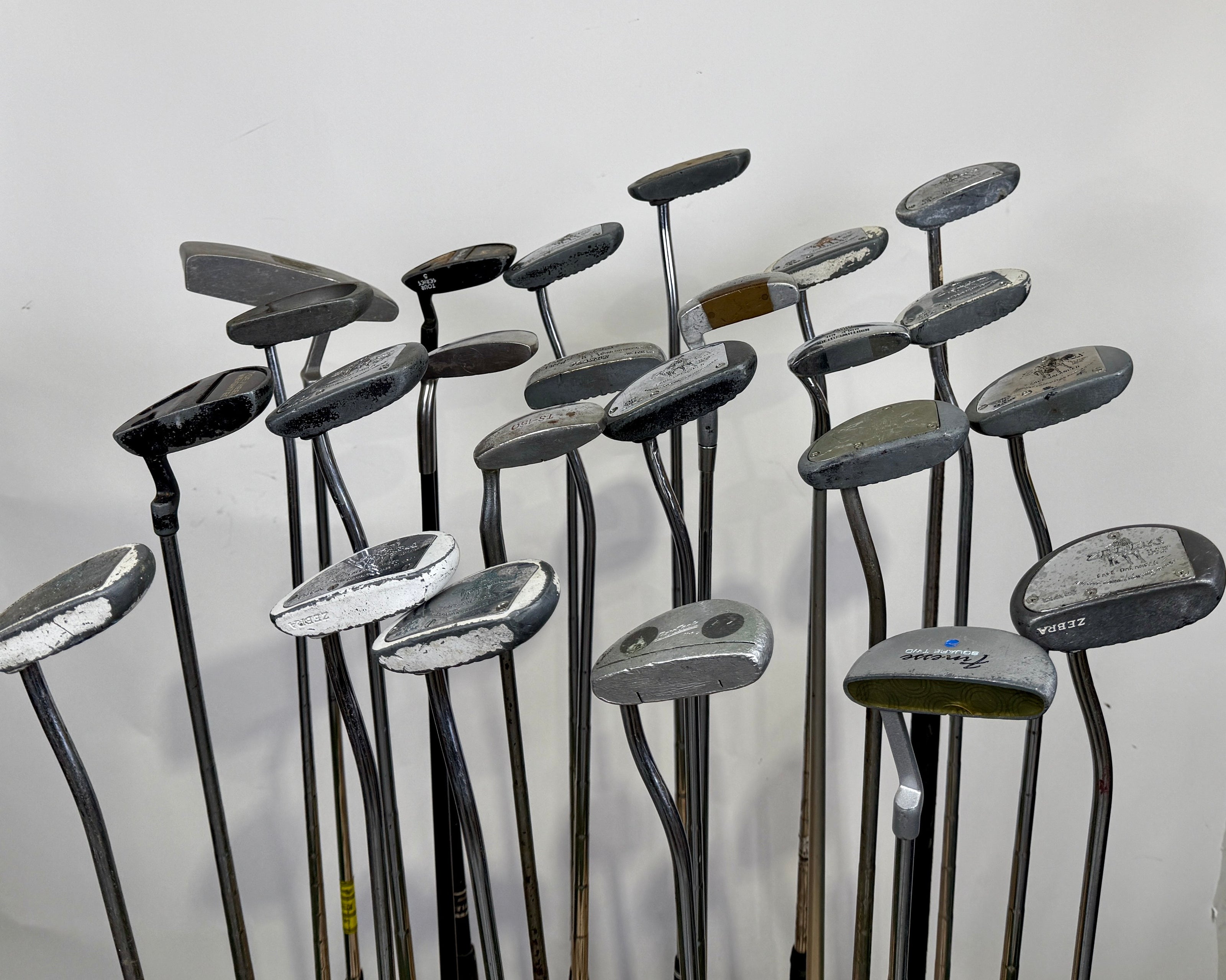 Wholesale Lot of 50 Golf Clubs - Putters Assorted Brands-Next Round