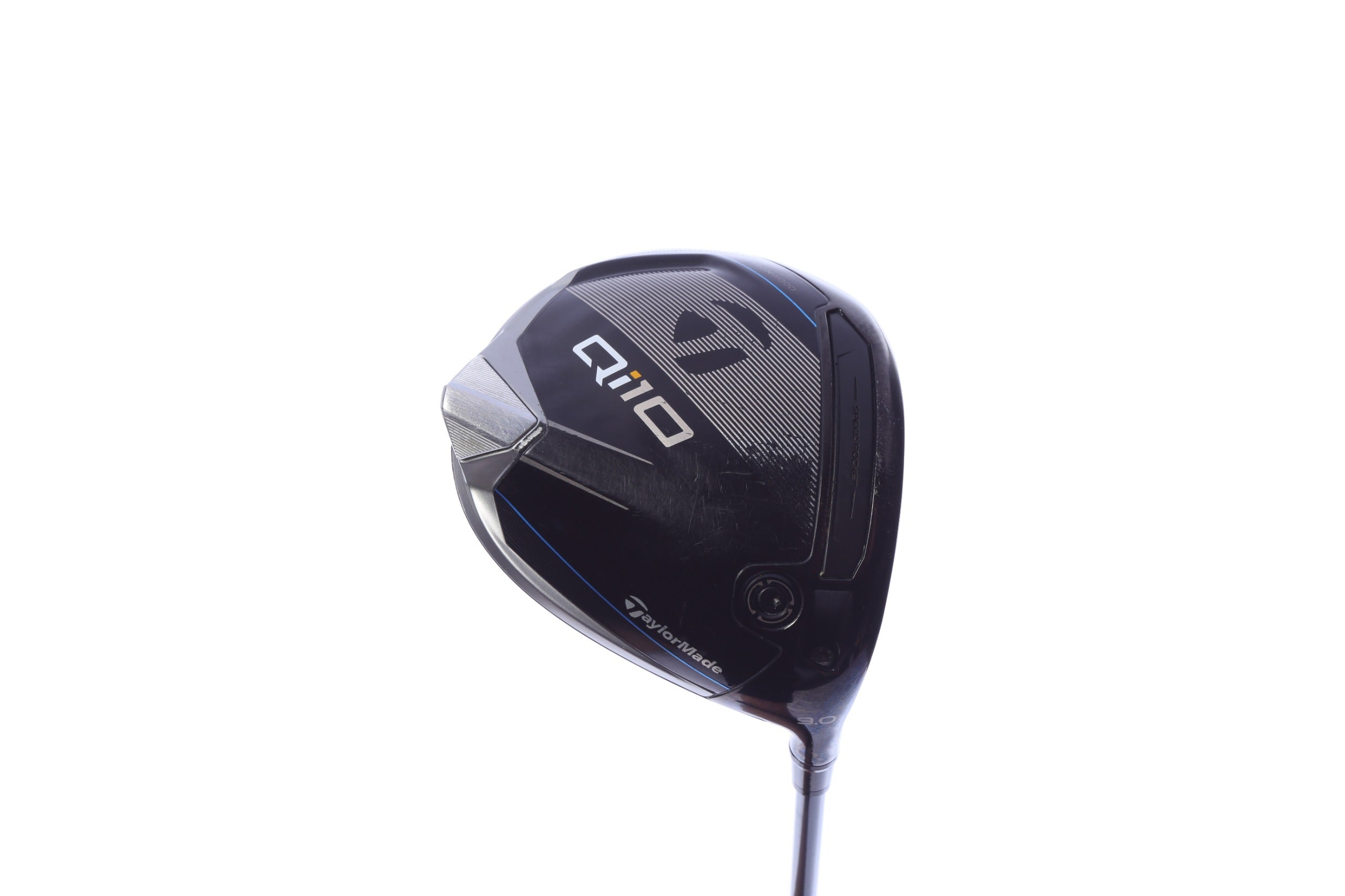 Used TaylorMade Qi10 Driver - 9 Degrees - Stiff Flex Mitsubishi DIAMANA S+ - Right-Handed