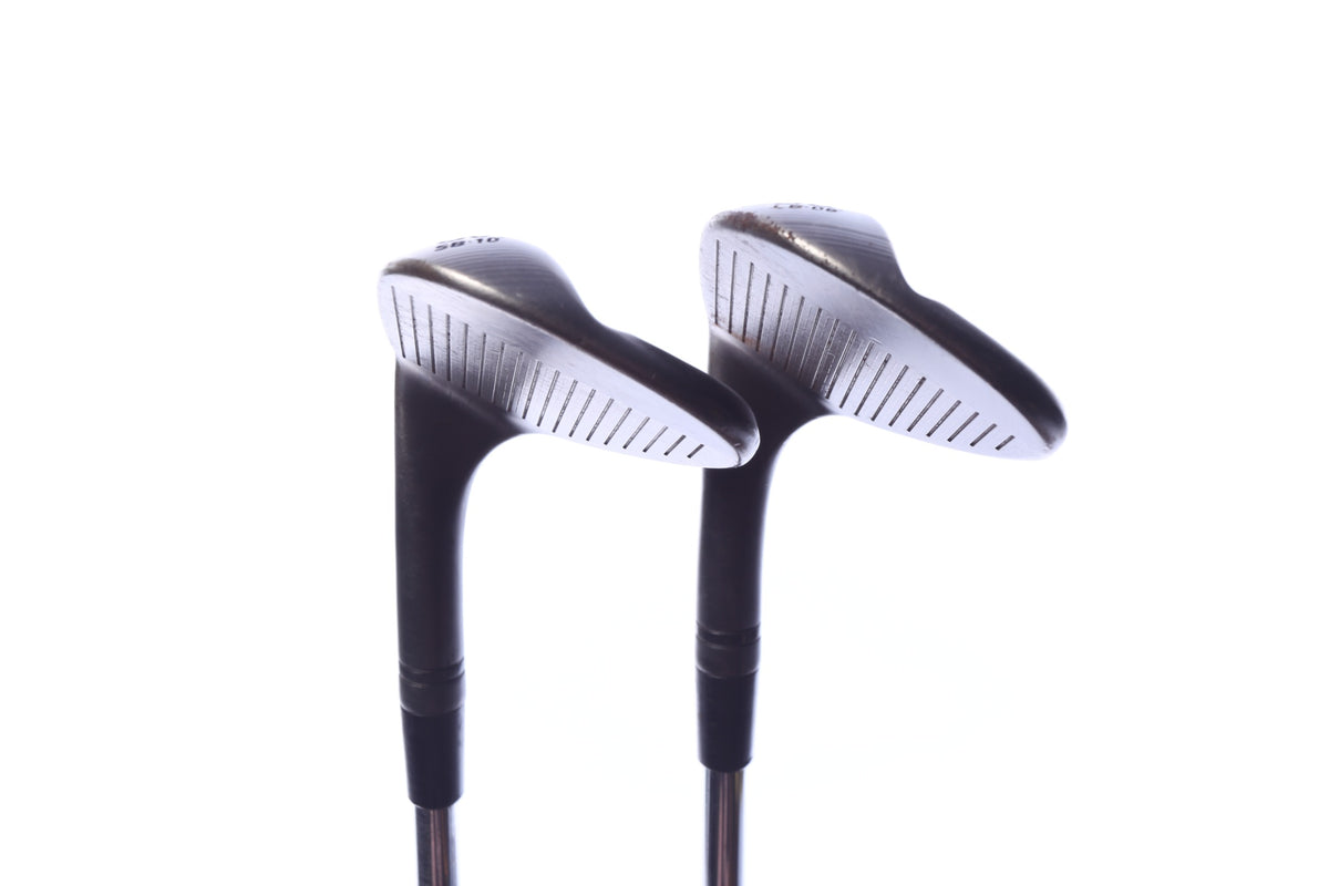Used TaylorMade Milled Grind 3 Black Wedge Set - Right-Handed - 56*, 60* - Stiff Flex