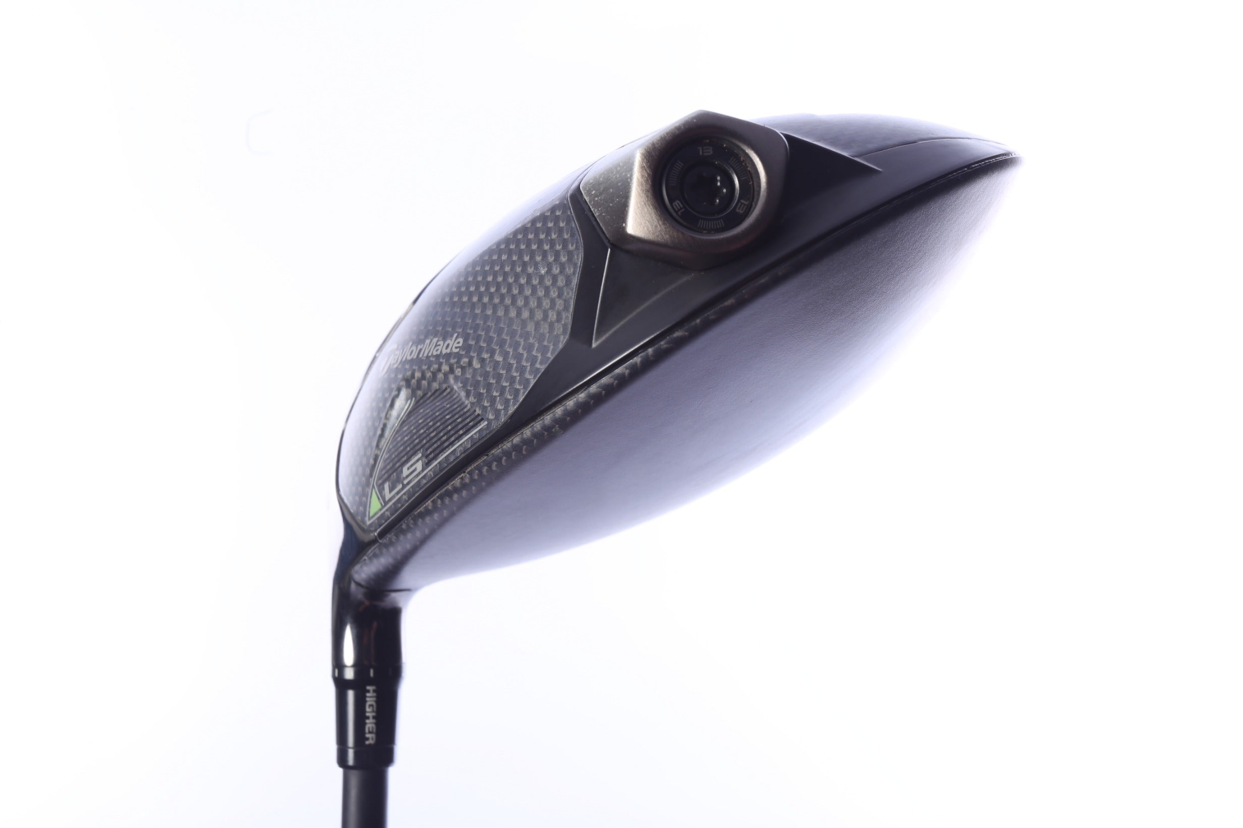 Used TaylorMade Qi35 LS Driver - 10.5 Degrees - Stiff Flex Mitsubishi Kaili Darkwave Blue - Left-Handed