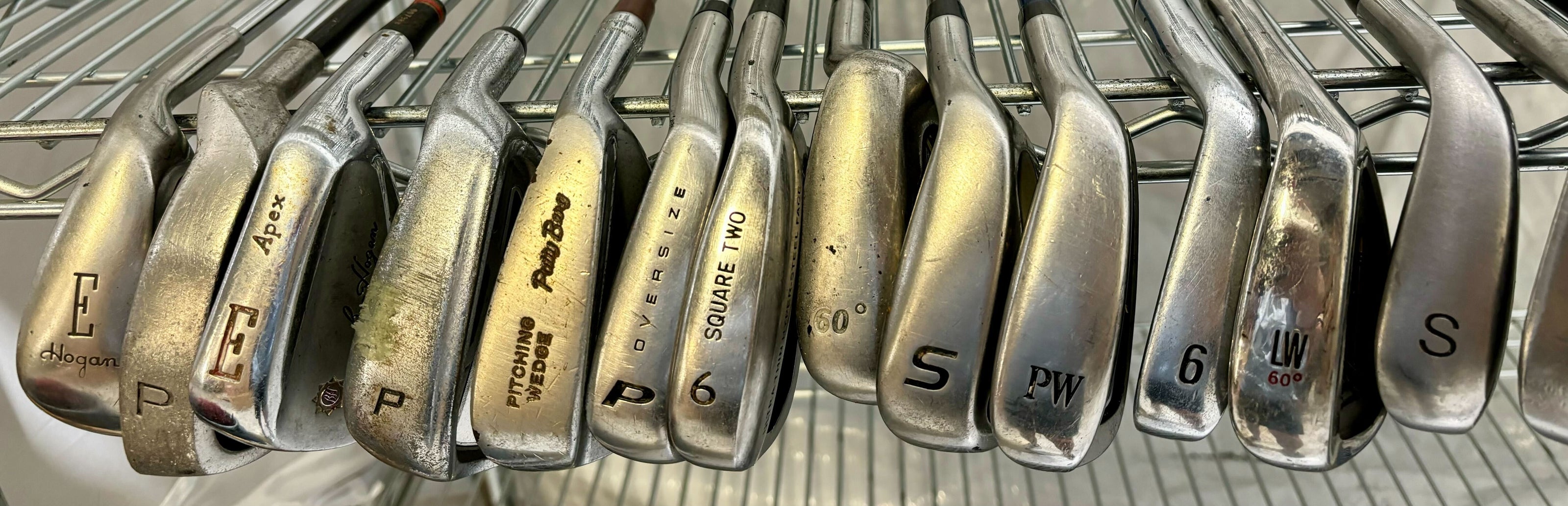 Wholesale Lot of 50 Golf Clubs - Assorted Irons and Wedges-Next Round
