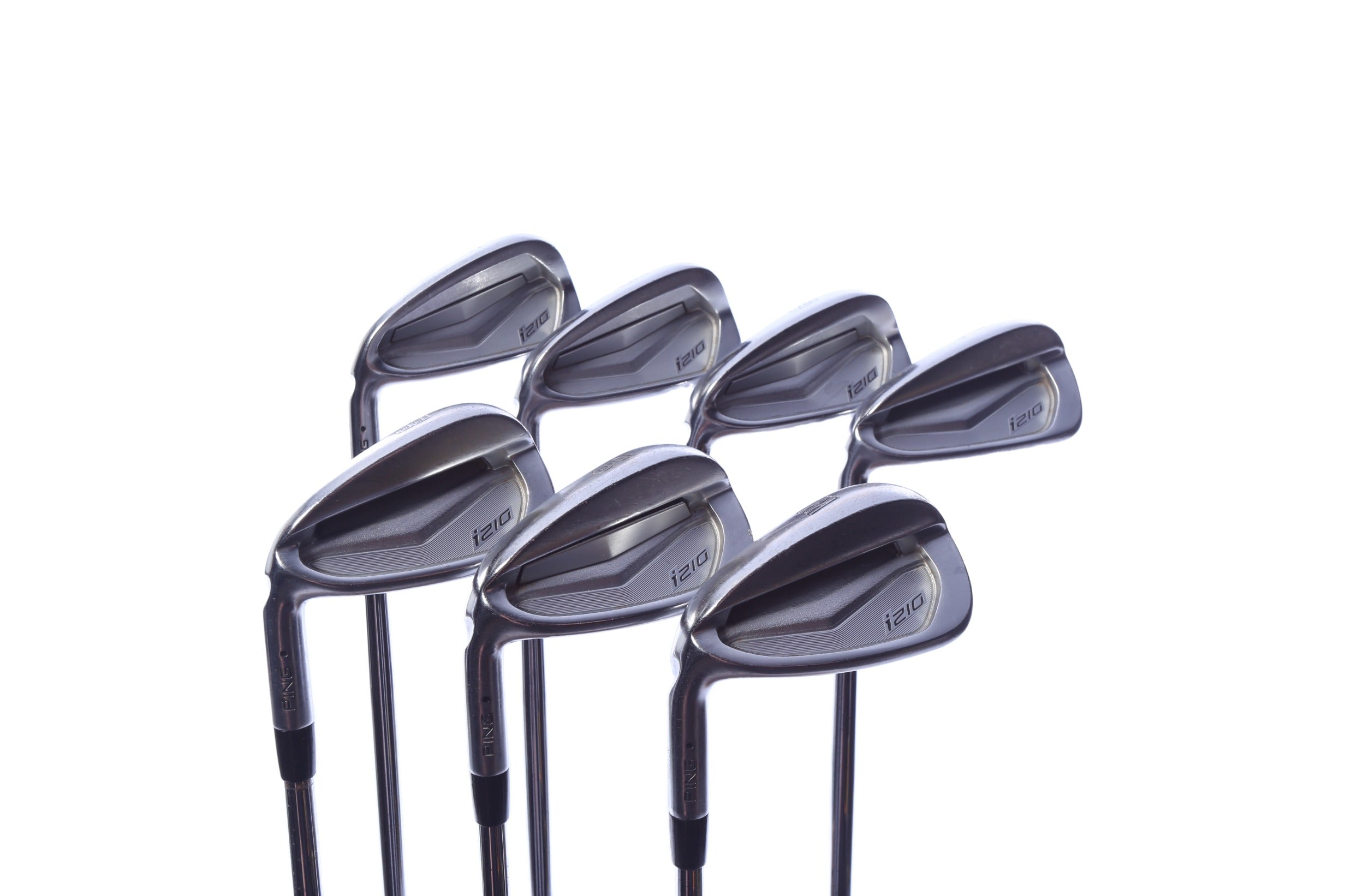 Used Ping i210 Iron Set - Left-Handed - 4-PW - Stiff Flex