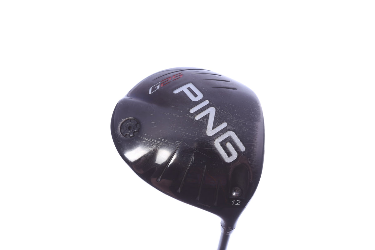 Used Ping G25 Driver - 12 Degrees - Soft Regular Flex Ping TFC 189 - Right-Handed