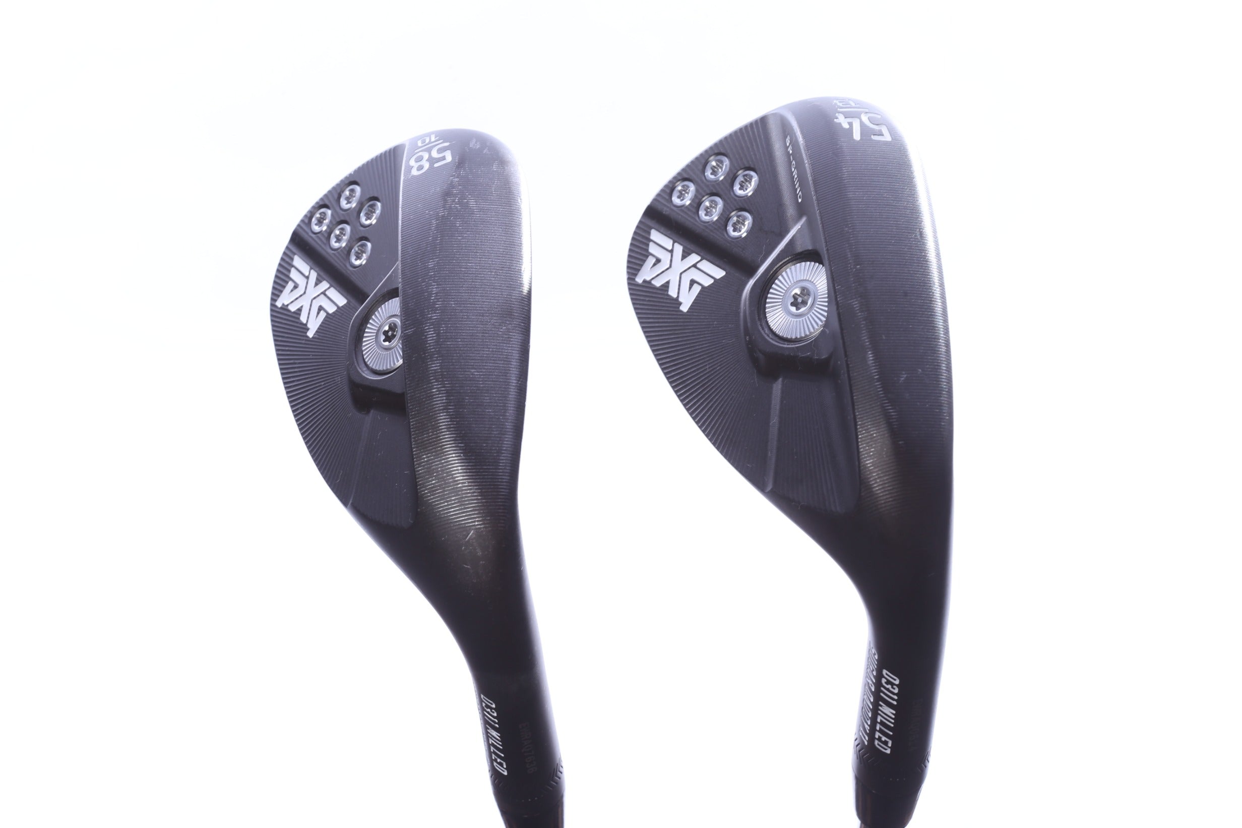 Used PXG 0311 Sugar Daddy II Xtreme Dark Wedge Set - Right-Handed - 54*, 58* - Stiff Flex-Next Round