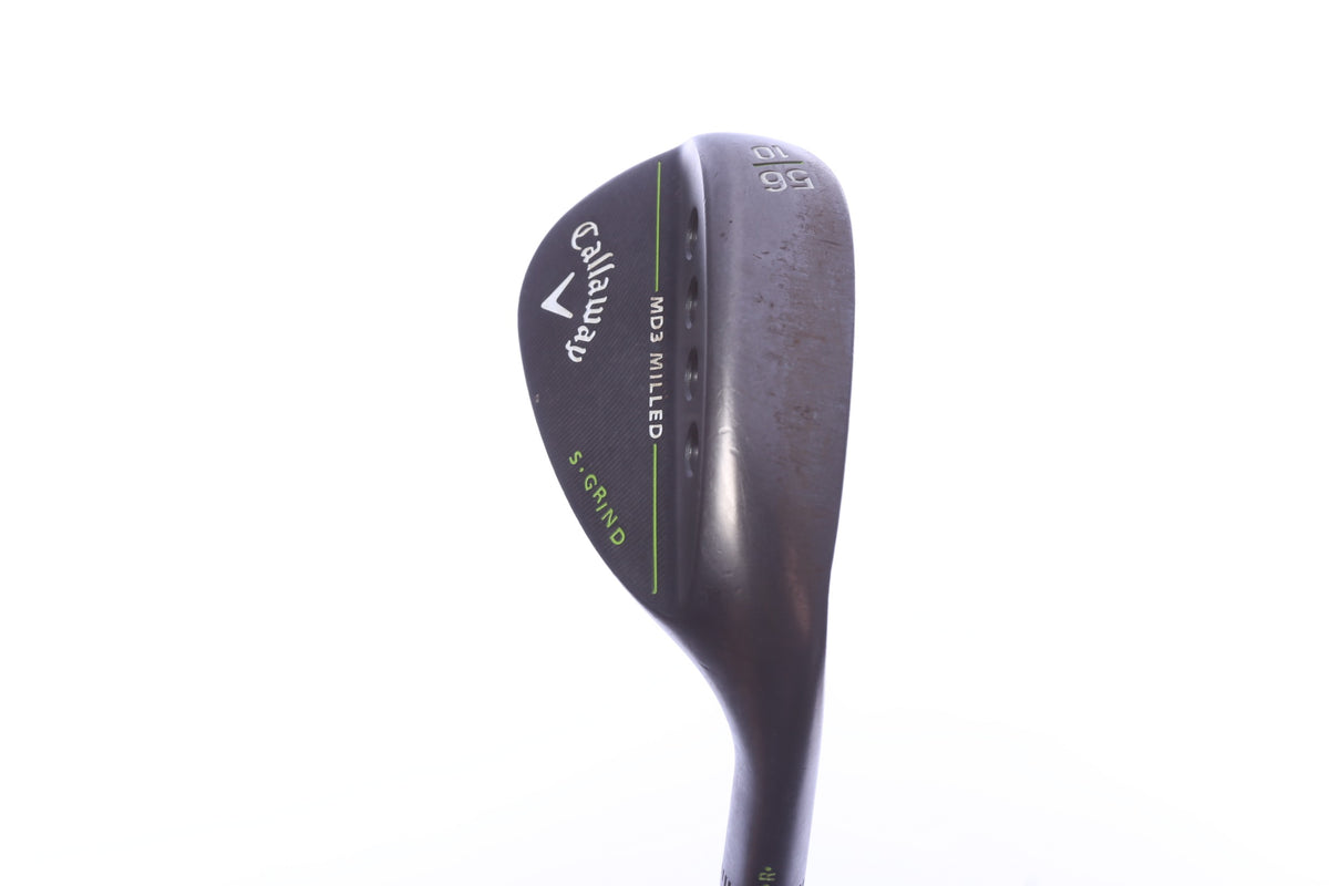 Used Callaway MD3 Milled Black Sand Wedge - Right-Handed - 56 Degrees - Wedge Flex