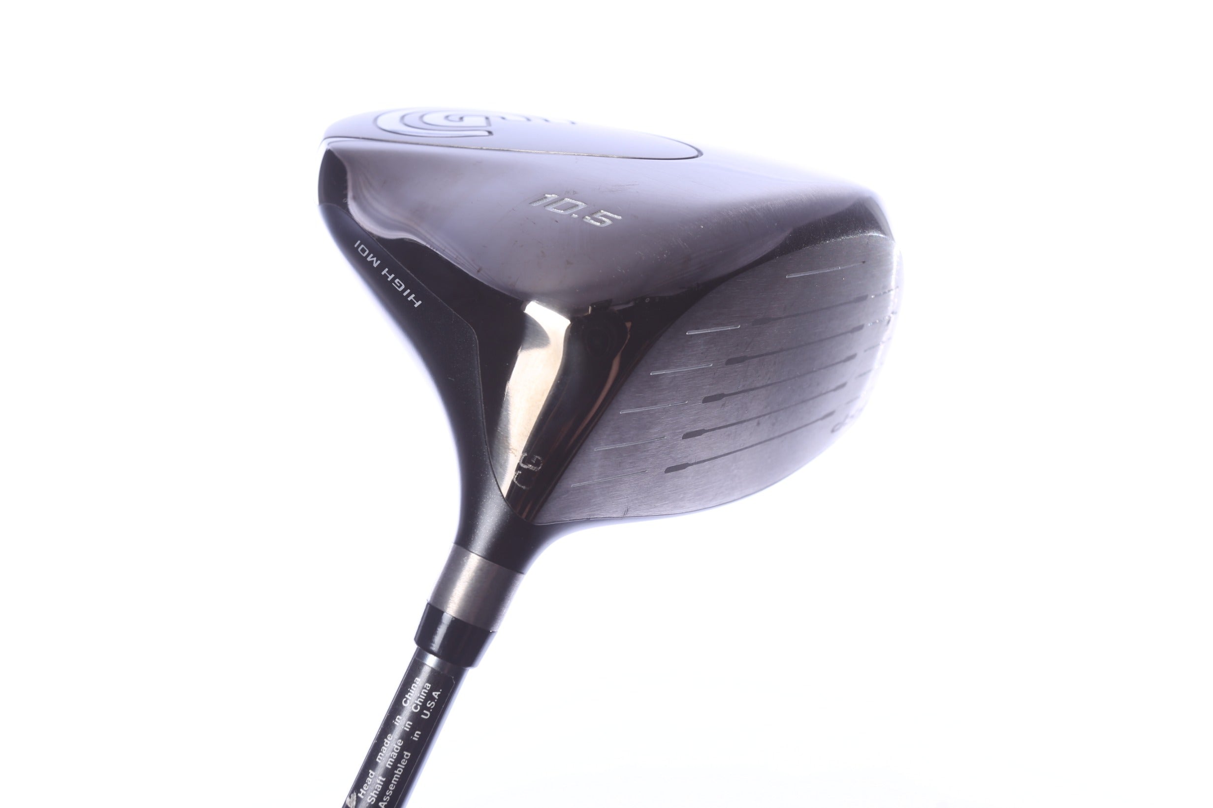 Used Cleveland HiBore XL Driver - 10.5 Degrees - Stiff Flex Fujikura Fit On - Right-Handed-Next Round