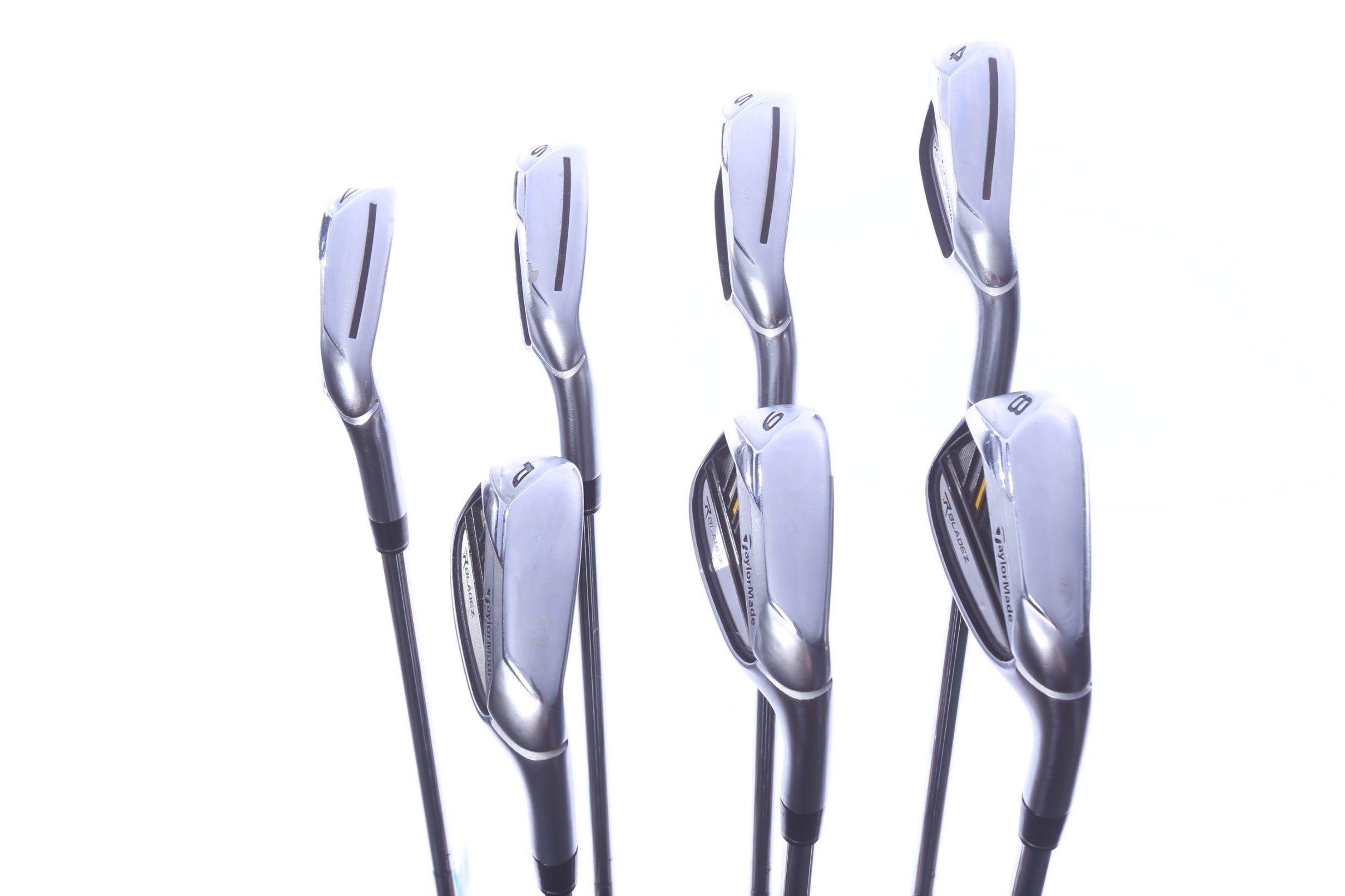 Used TaylorMade RocketBladez Iron Set - Right-Handed - 4-PW - Stiff Flex