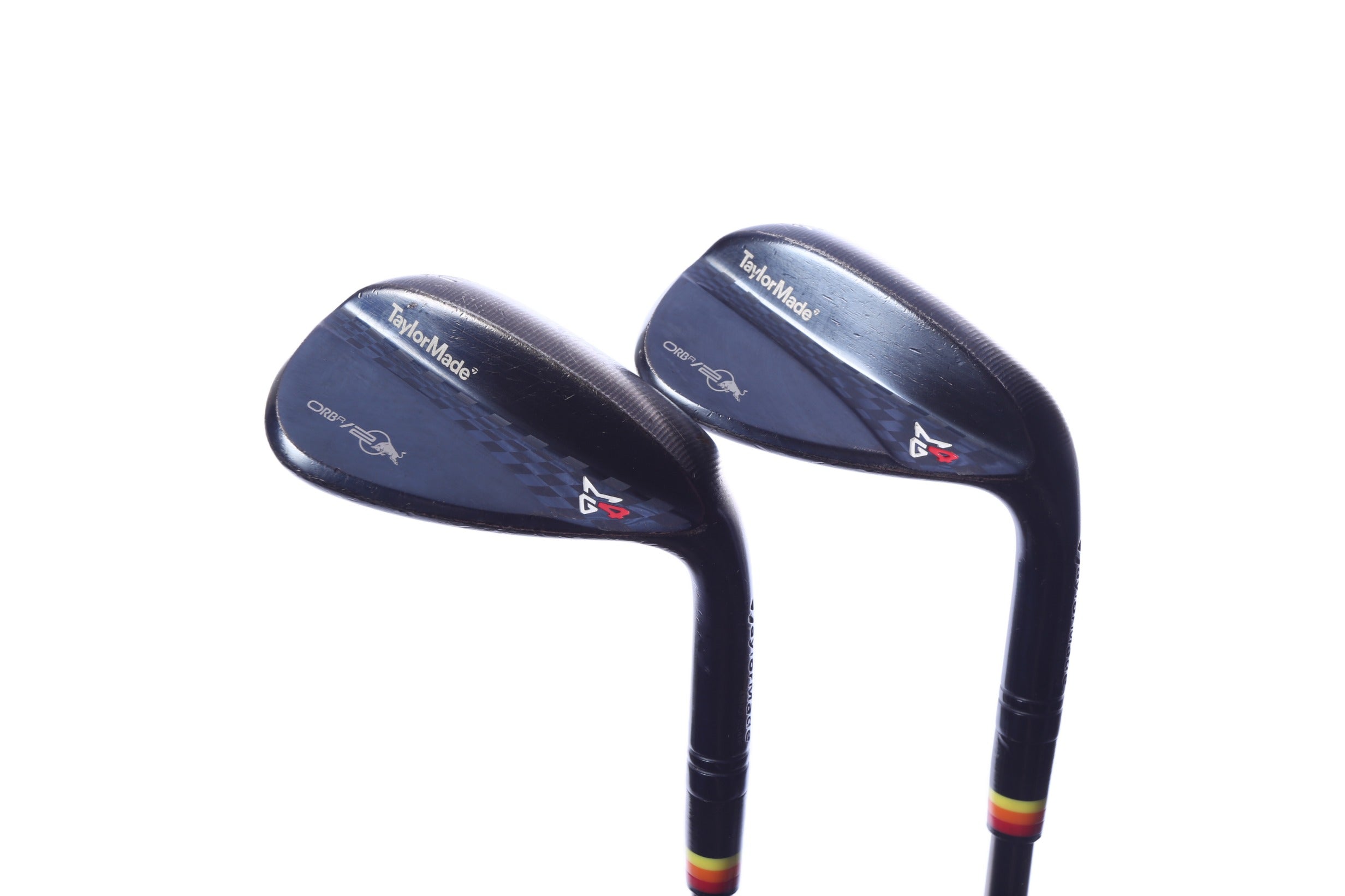 Used TaylorMade Milled Grind 4 Black Wedge Set - Right-Handed - 56*, 60* - Stiff Flex