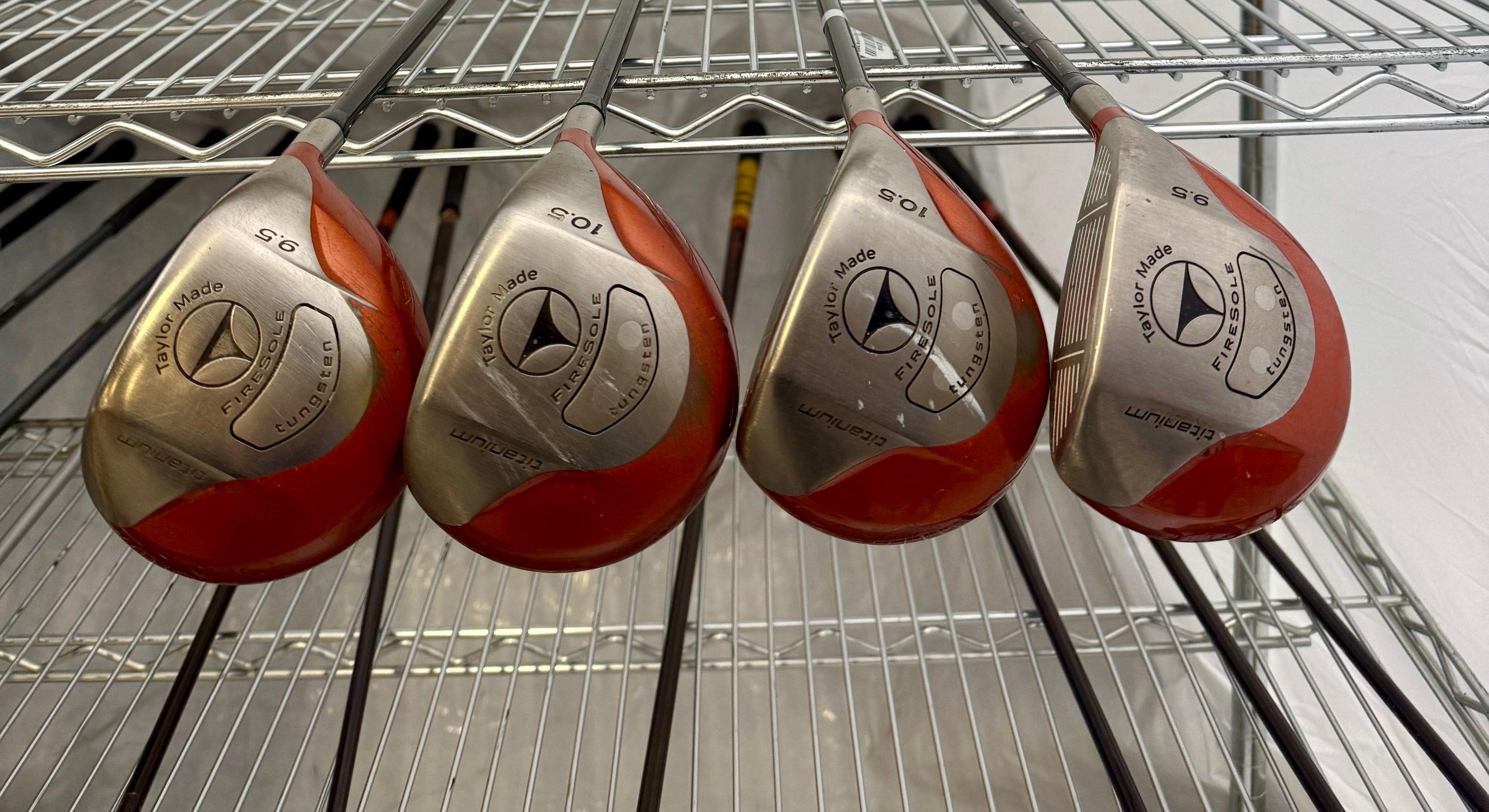Wholesale Lot of 30 Golf Clubs - Cobra Woods & TaylorMade Drivers-Next Round