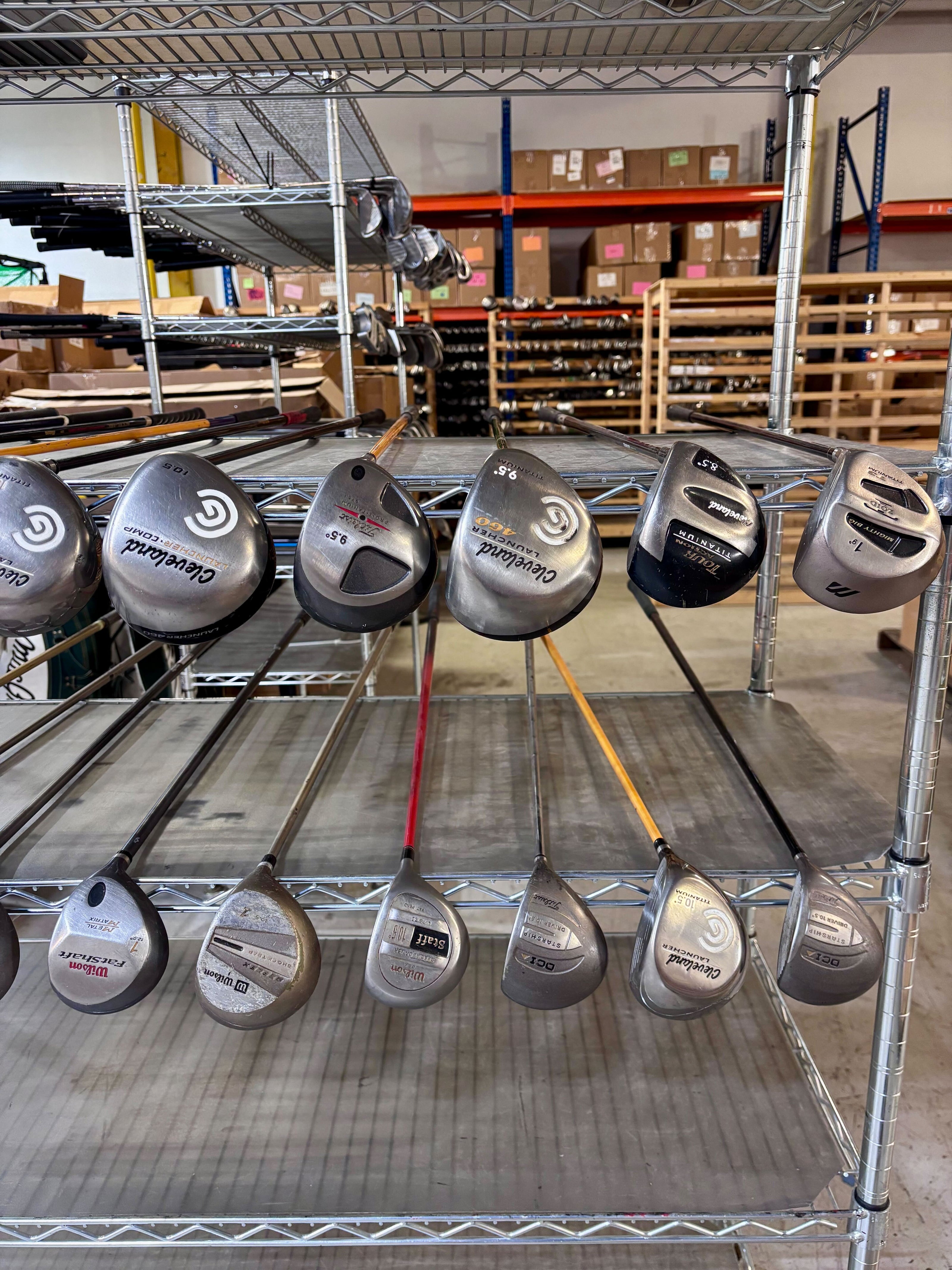 Wholesale Lot 20 Golf Clubs - Assorted Drivers-Next Round