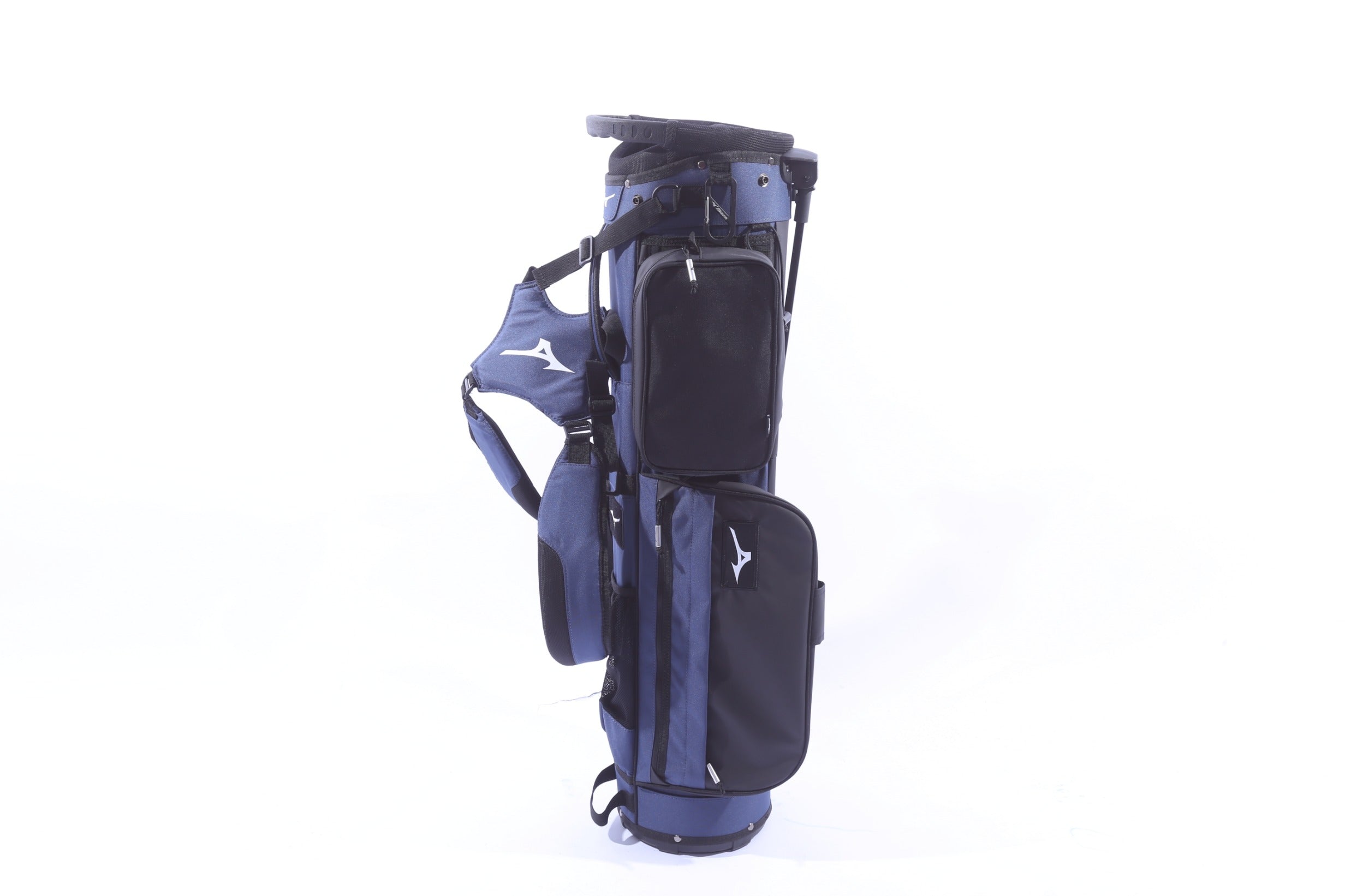 Used Mizuno All Other Models Multicolor Stand Bag - 4-Way - 5 Pockets - Rain Cover Not Included-Next Round