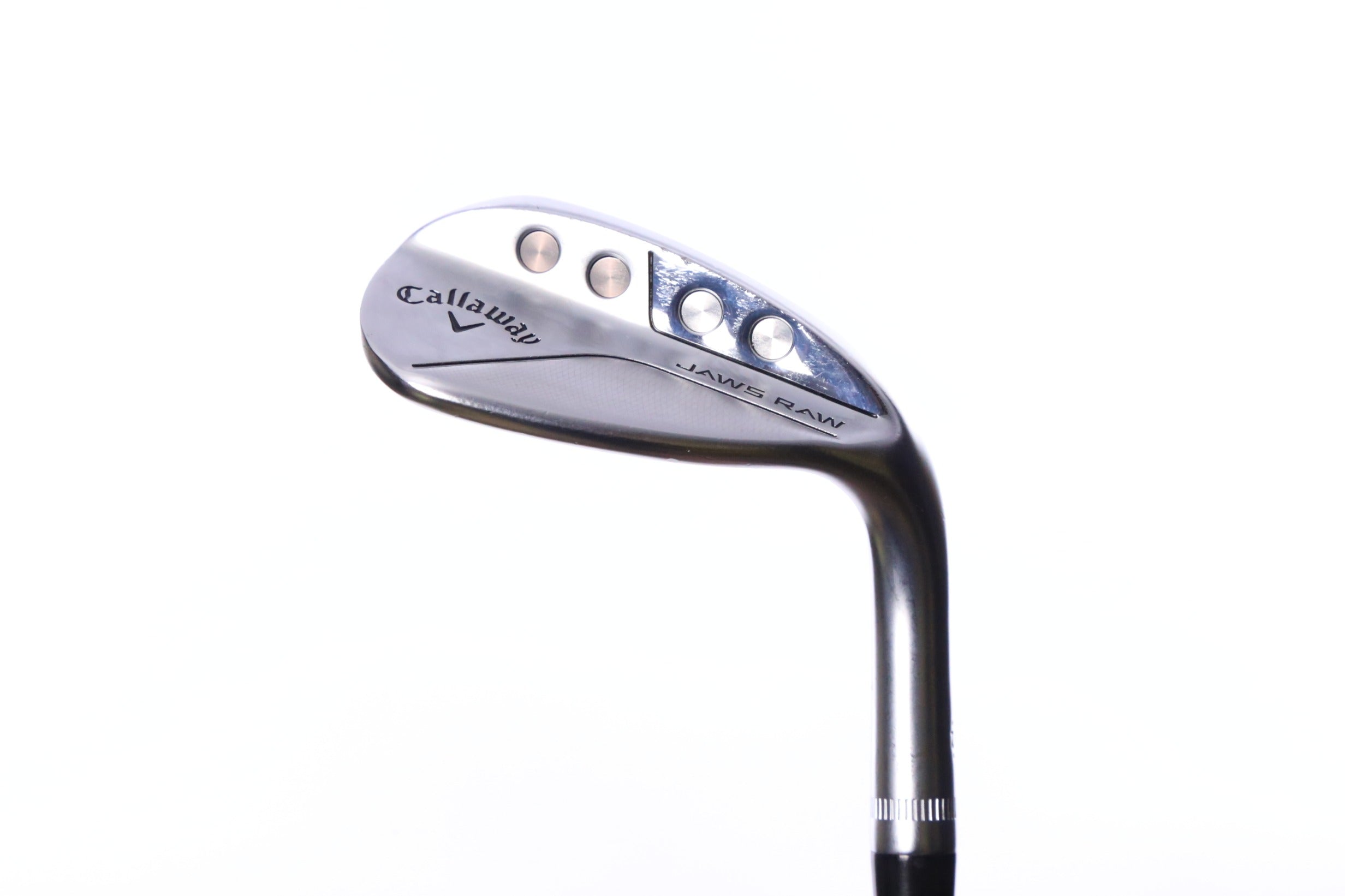 Used Callaway JAWS Raw Chrome Lob Wedge - Right-Handed - 58 Degrees - Wedge Flex-Next Round