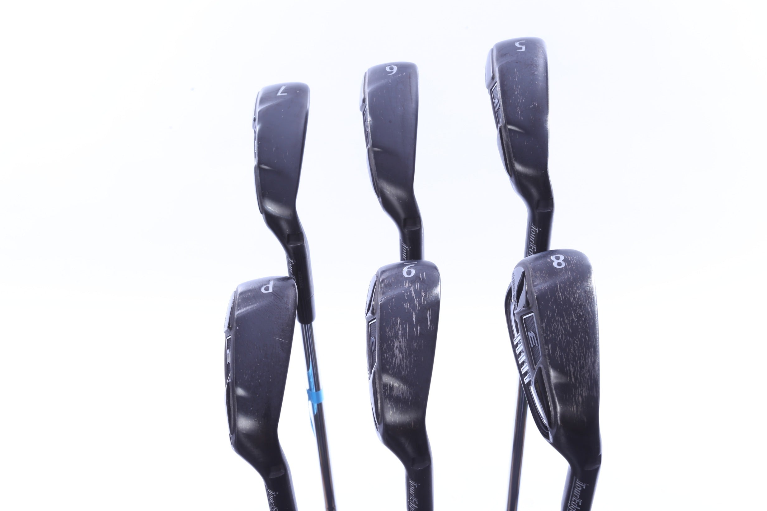 Used Tour Edge Exotics EXS 220h Iron Set - Right-Handed - 5-PW - Stiff Flex-Next Round