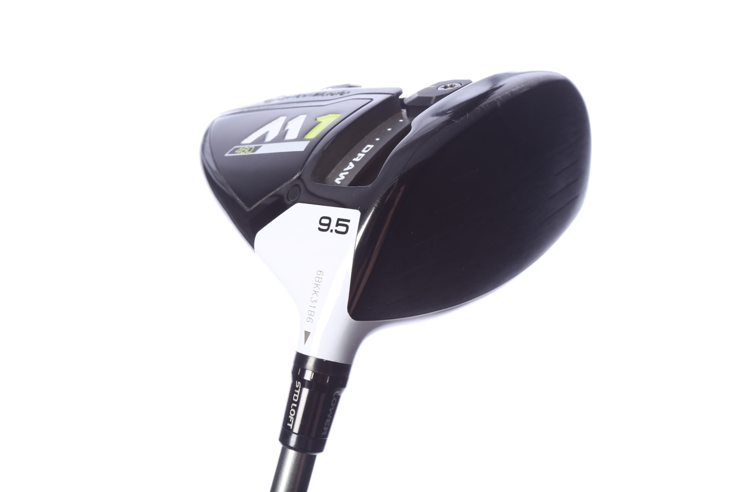 Used TaylorMade 2017 M1 Driver - 9.5 Degrees - Stiff Flex Matrix OZIK MFS M5 BLACK TIE - Right-Handed
