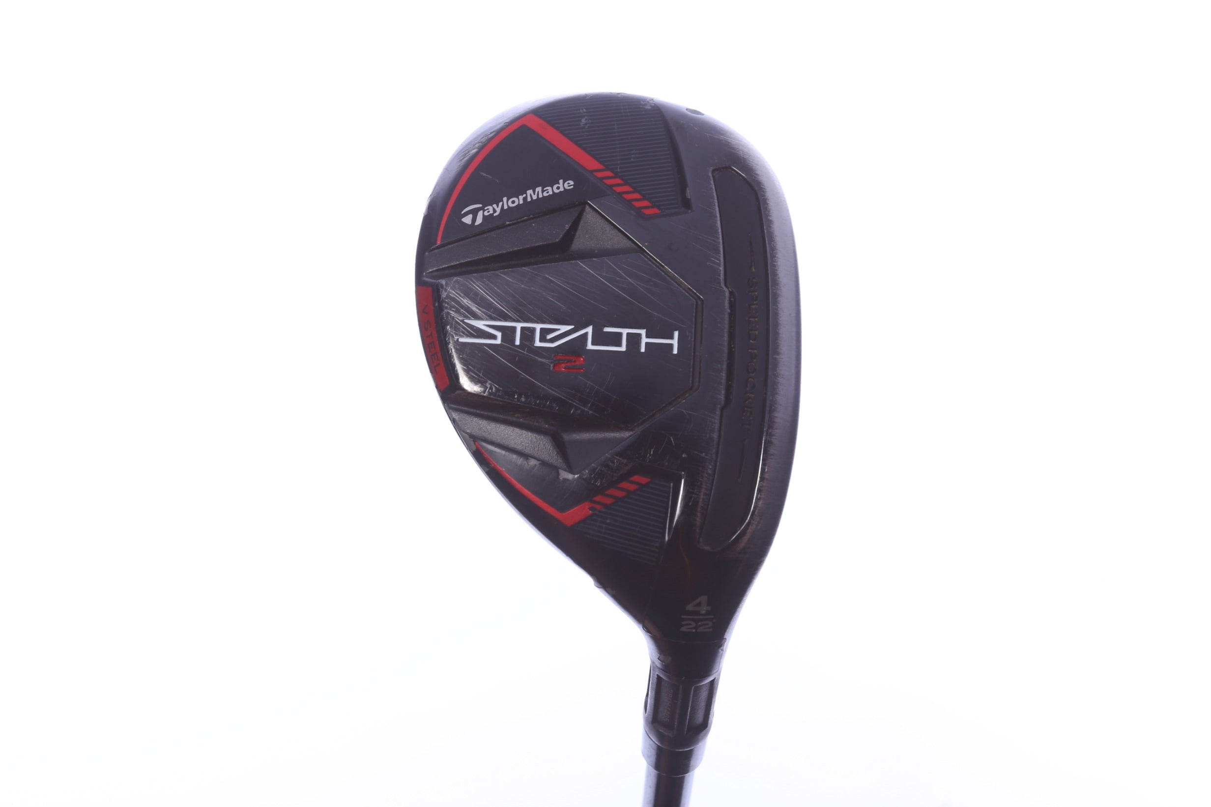 Used TaylorMade STEALTH 2 Rescue 4H Hybrid - Right-Handed - 22 Degrees - Regular Flex