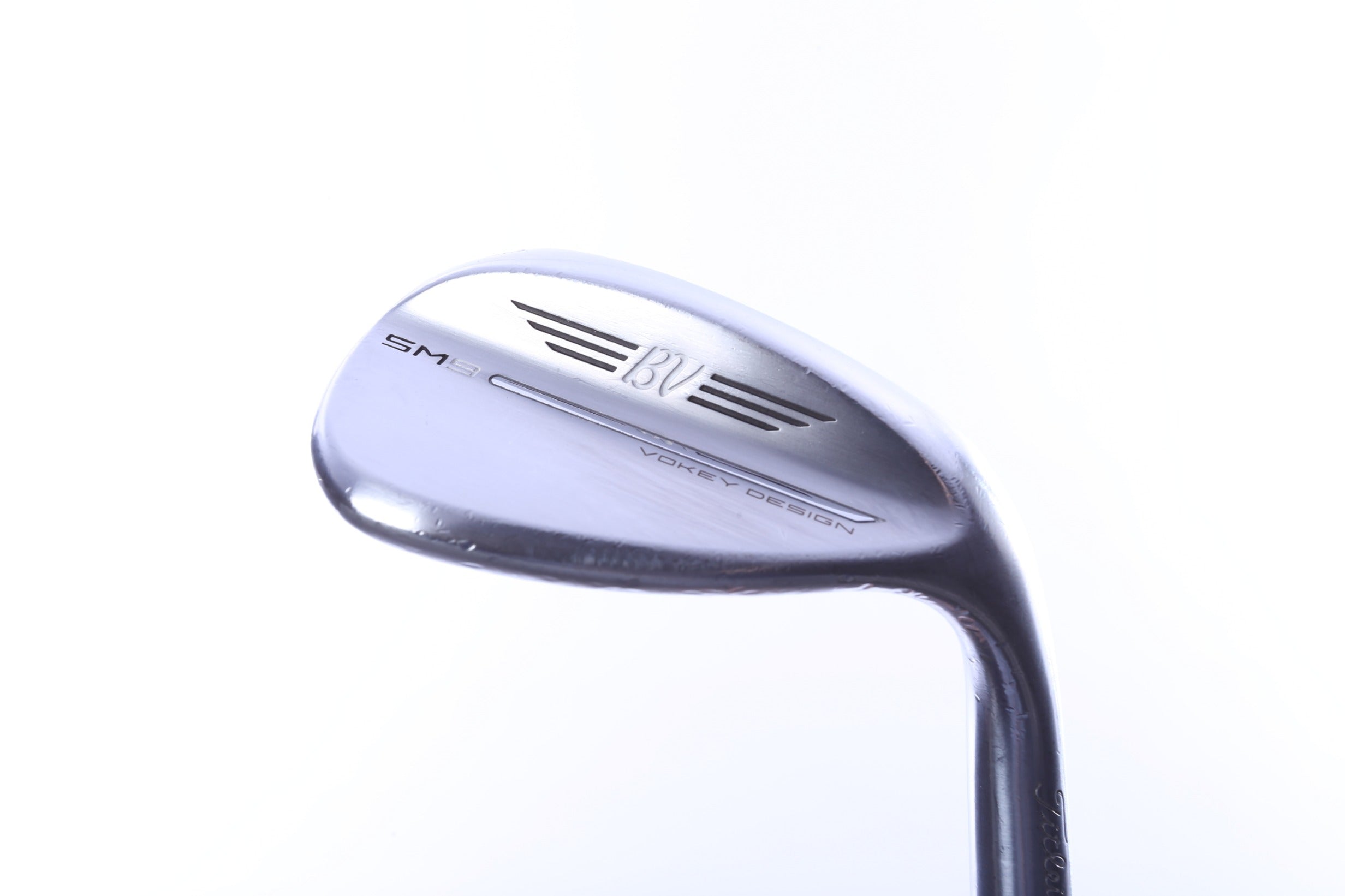 Used Titleist Vokey SM9 Tour Chrome Lob Wedge - Right-Handed - 58 Degrees - Wedge Flex-Next Round