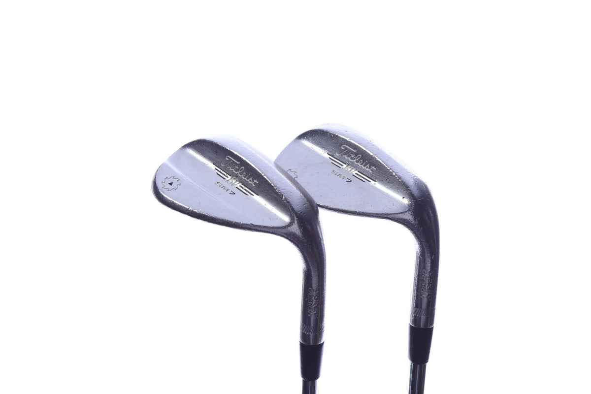Used Titleist Vokey SM7 Raw Wedge Set - Right-Handed - 54*, 58* - Wedge Flex-Next Round