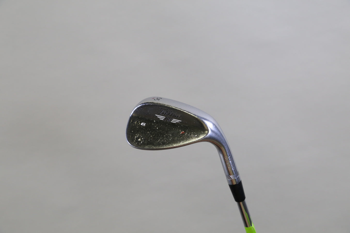 Used Titleist Vokey SM6 Tour Chrome F Grind Sand Wedge - Right-Handed - 56 Degrees - Stiff Flex