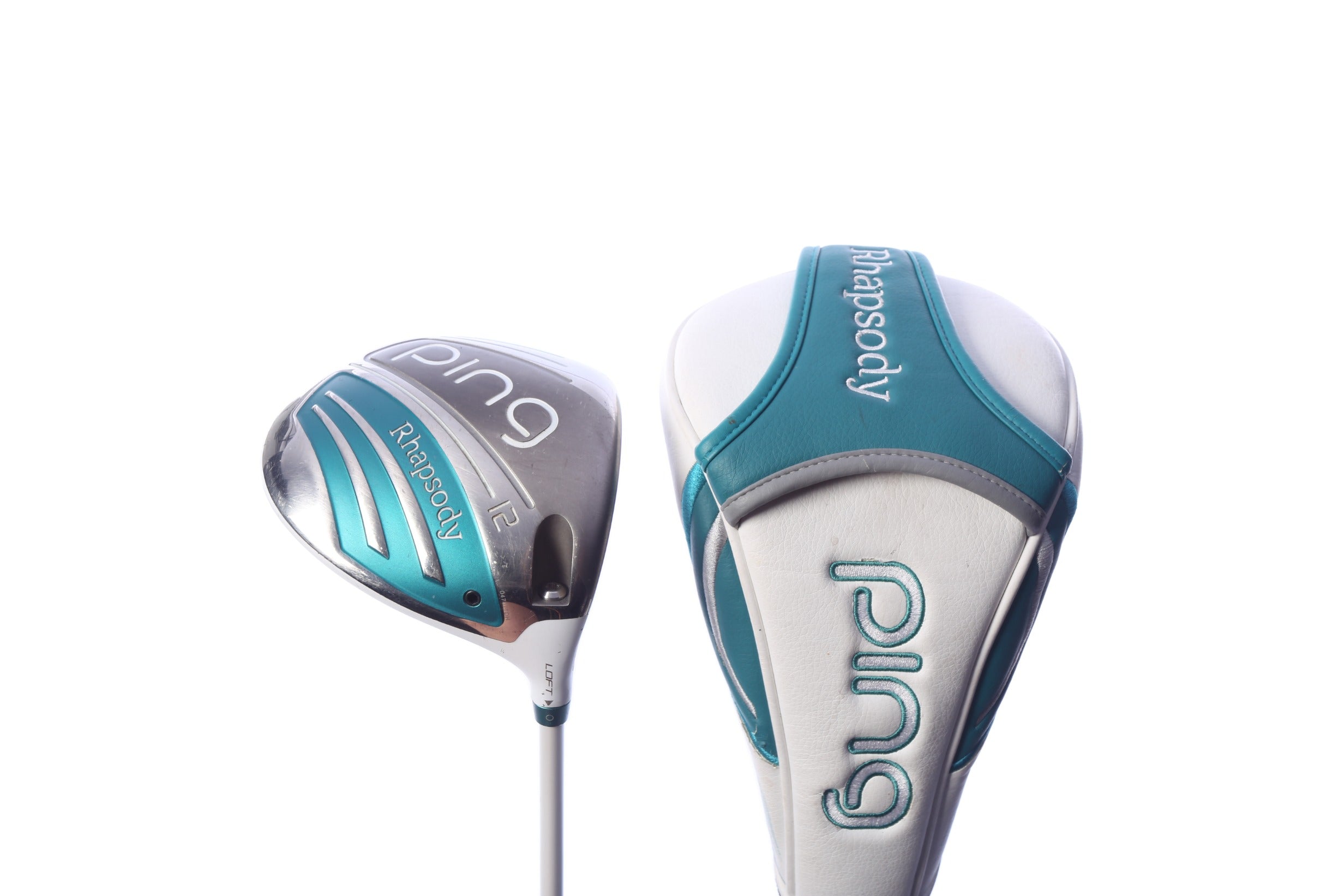 Used Ping 2015 Rhapsody Driver - 12 Degrees - Ladies Flex Ping ULT220 Lite - Right-Handed