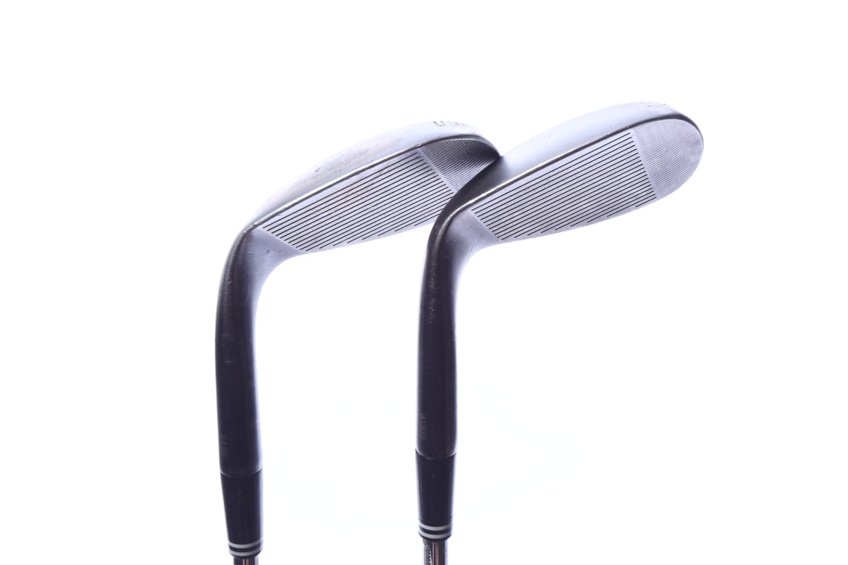Used Cleveland RTX 6 ZipCore Black Satin Wedge Set - Right-Handed - 54*, 58* - Wedge Flex