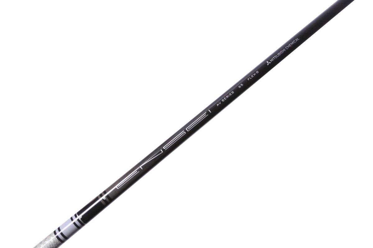 Used Mitsubishi Tensei AV Raw White Driver Shaft Stiff Flex Graphite - 44.25 in - Titleist Surefit Adapter