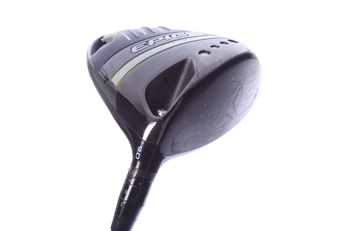 Used Callaway Epic MAX Driver - 9 Degrees - Stiff Flex Mitsubishi MMT Type-304 SS - Right-Handed