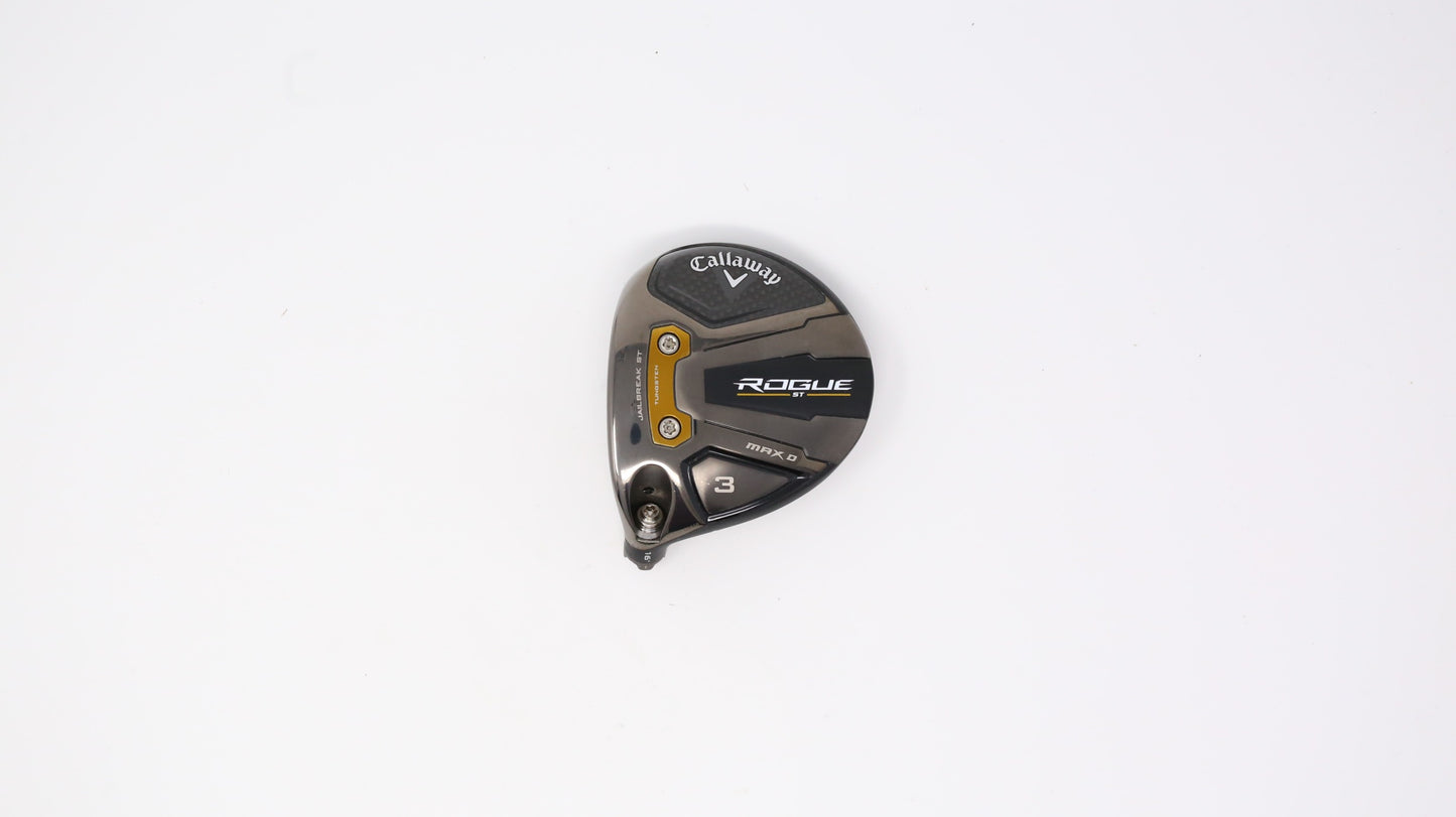 Used Callaway Rogue ST Max Draw Fairway Wood - HEAD ONLY - Left-Handed - 16 Degrees-Next Round