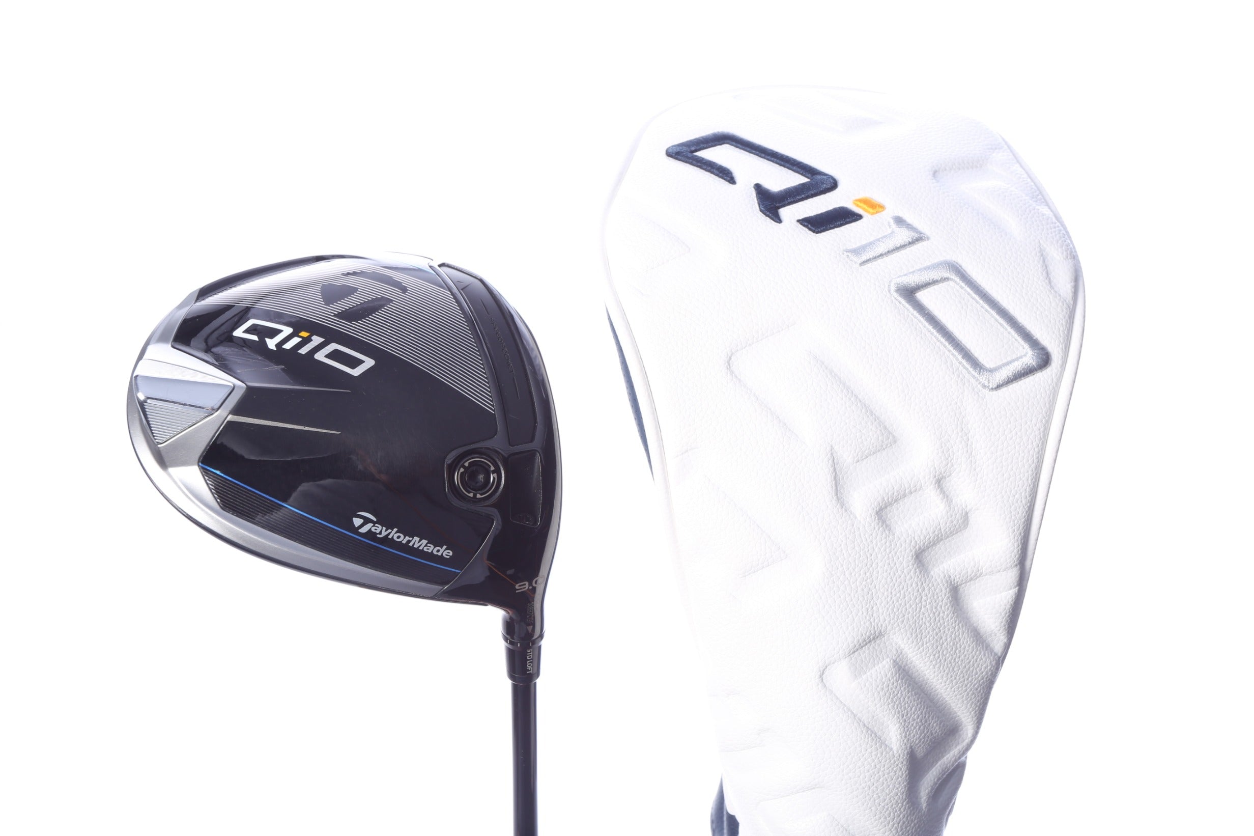 Used TaylorMade Qi10 Driver - 9 Degrees - Stiff Flex Project X HZRDUS Smoke RDX - Right-Handed-Next Round
