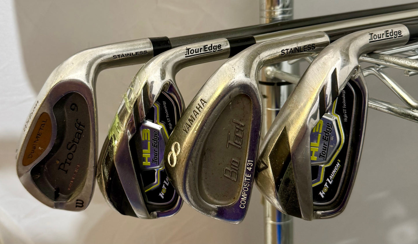 Wholesale Lot of 50 Golf Clubs - Assorted Irons-Next Round
