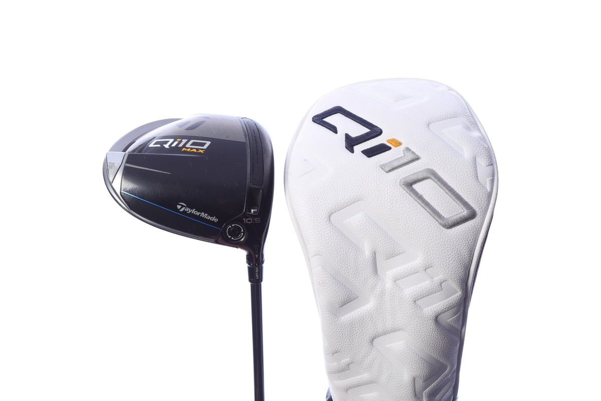 Used TaylorMade Qi10 MAX Driver - 10.5 Degrees - Regular Flex Mitsubishi Diamana T+ - Right-Handed