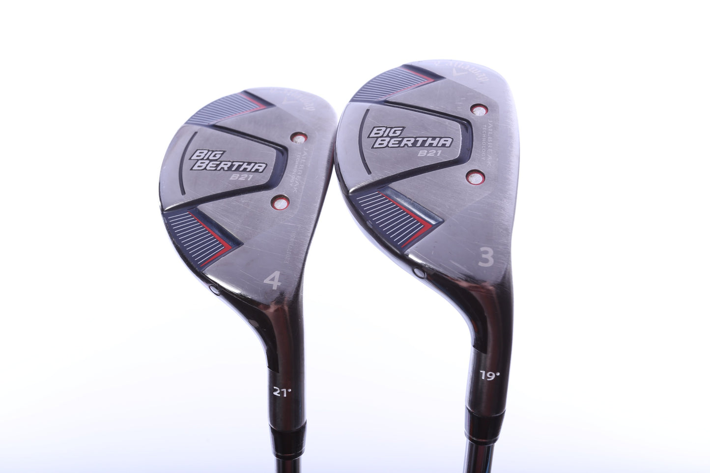 Used Callaway Big Bertha B21 Hybrid Set - Right-Handed - 3H, 4H - Regular Flex-Next Round