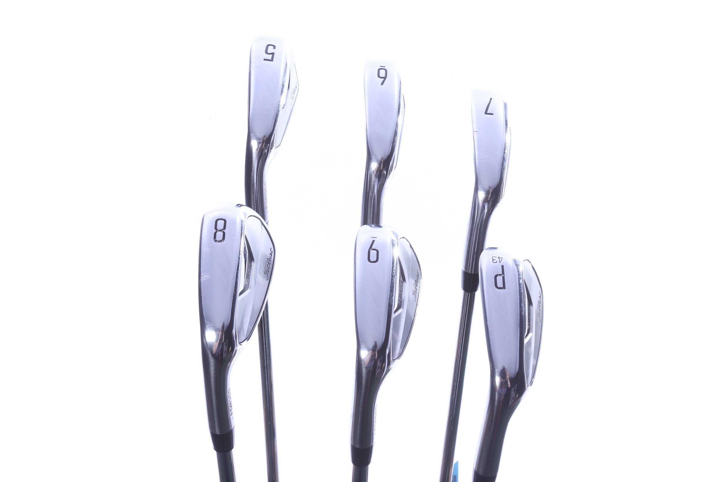Used Titleist 2023 T200 Iron Set - Left-Handed - 5-PW - Regular Flex