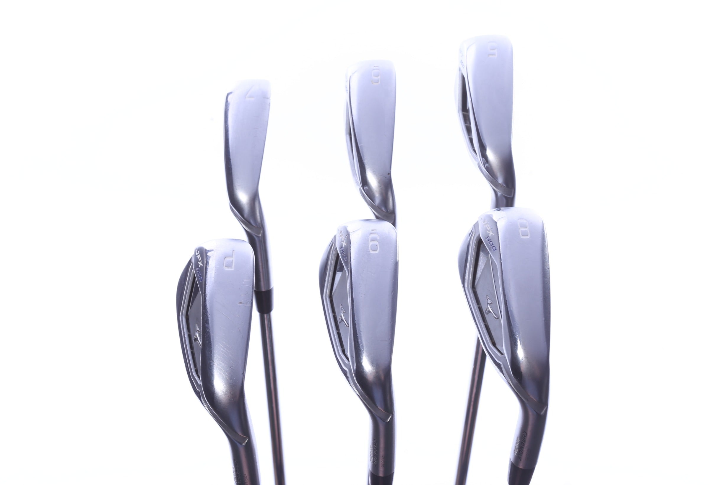Used Mizuno JPX 900 Hot Metal Iron Set - Right-Handed - 5-PW - Stiff Flex