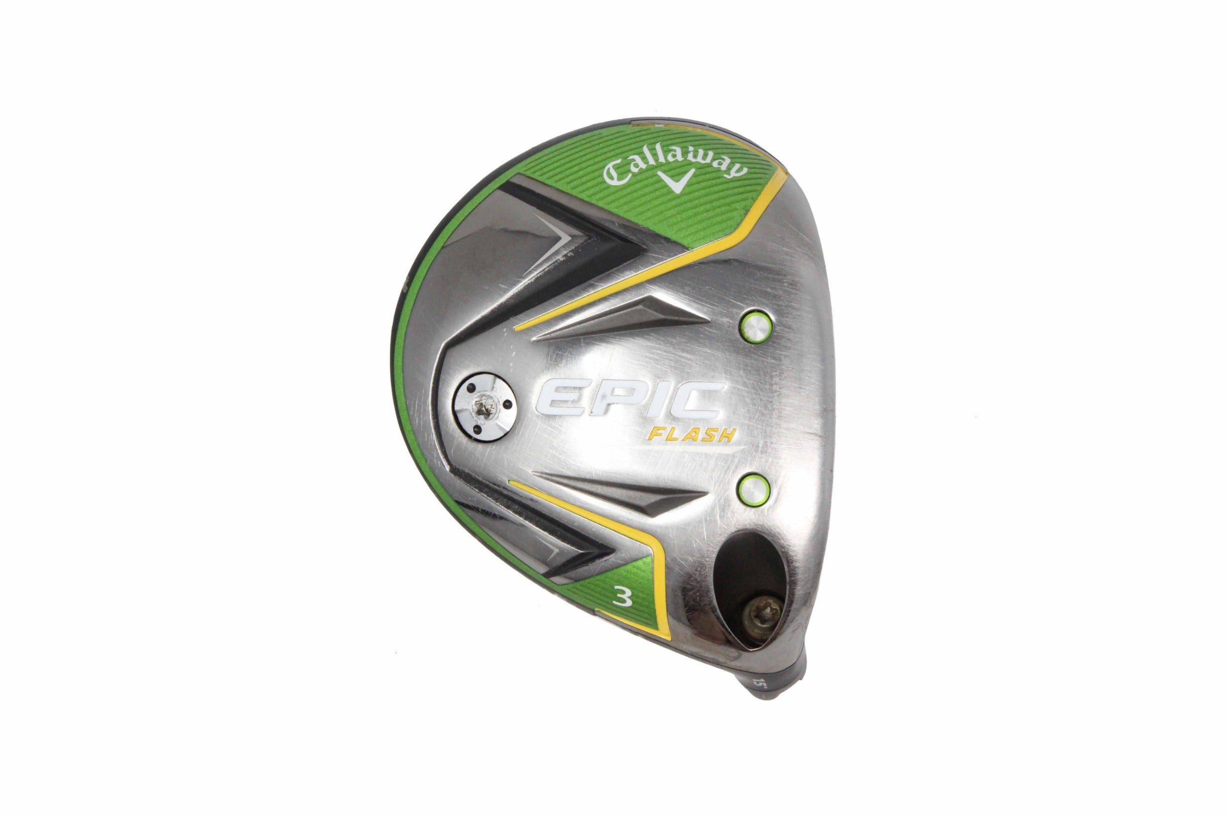 Used Callaway Epic Flash 3-Wood - HEAD ONLY - Right-Handed - 15 Degrees-Next Round