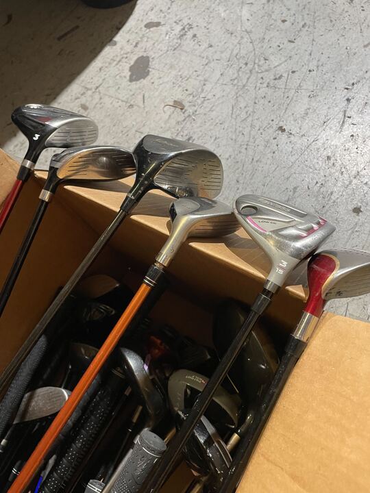 Wholesale Lot of 40 Top Flite, Macgregor, Hagen, etc Driver, Wood, Hybrids