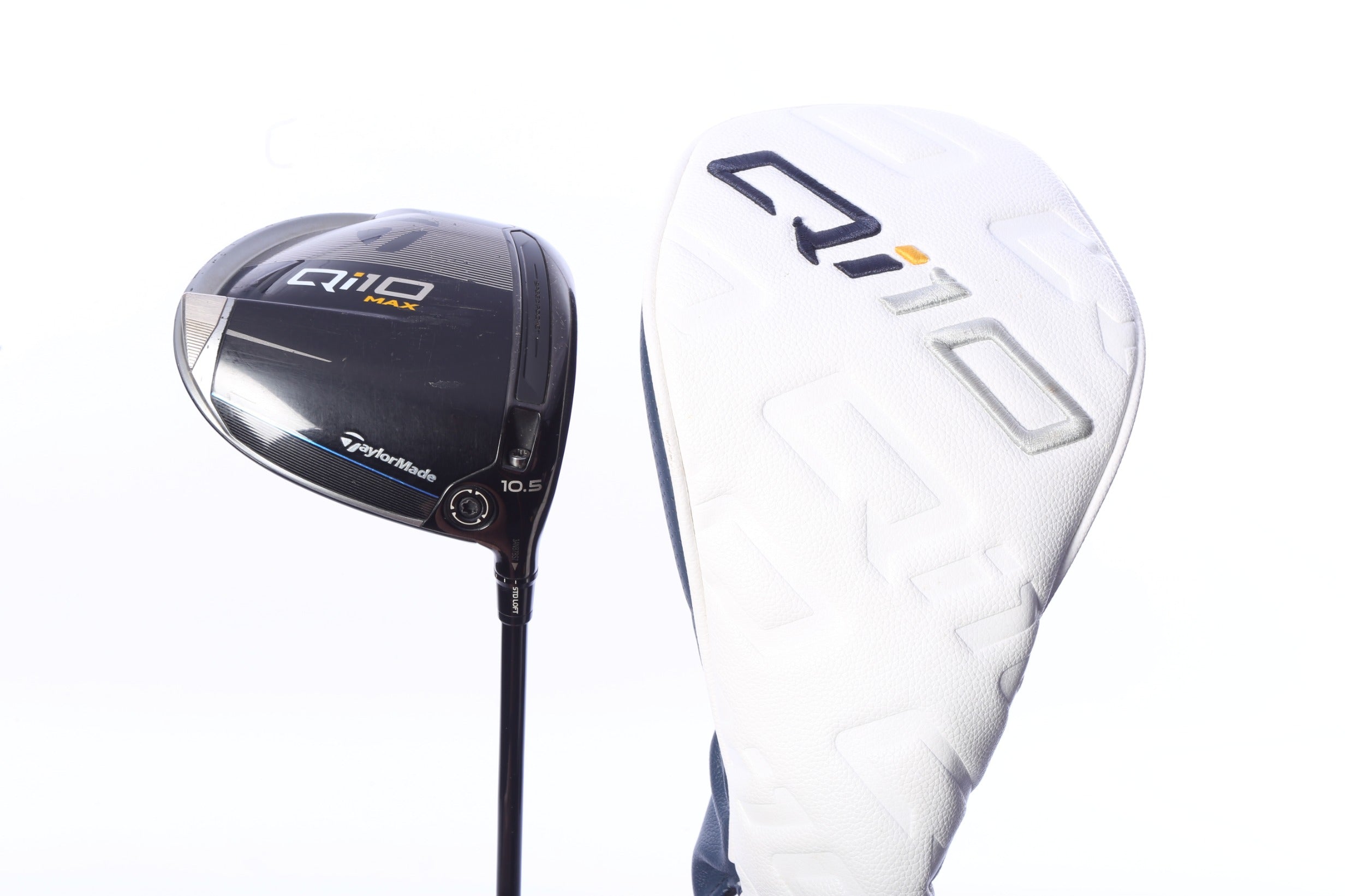 Used TaylorMade Qi10 MAX Driver - 10.5 Degrees - Regular Flex Fujikura Ventus TR Blue - Right-Handed