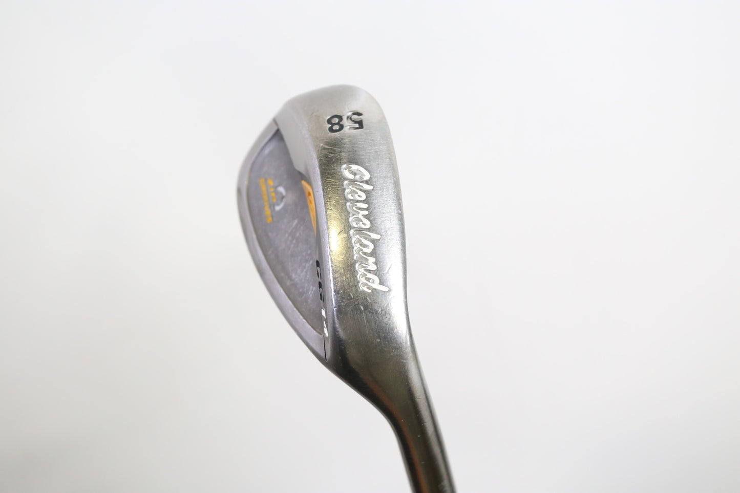 Used Cleveland CG14 Chrome Sand Wedge - Right-Handed - 58 Degrees - Stiff Flex