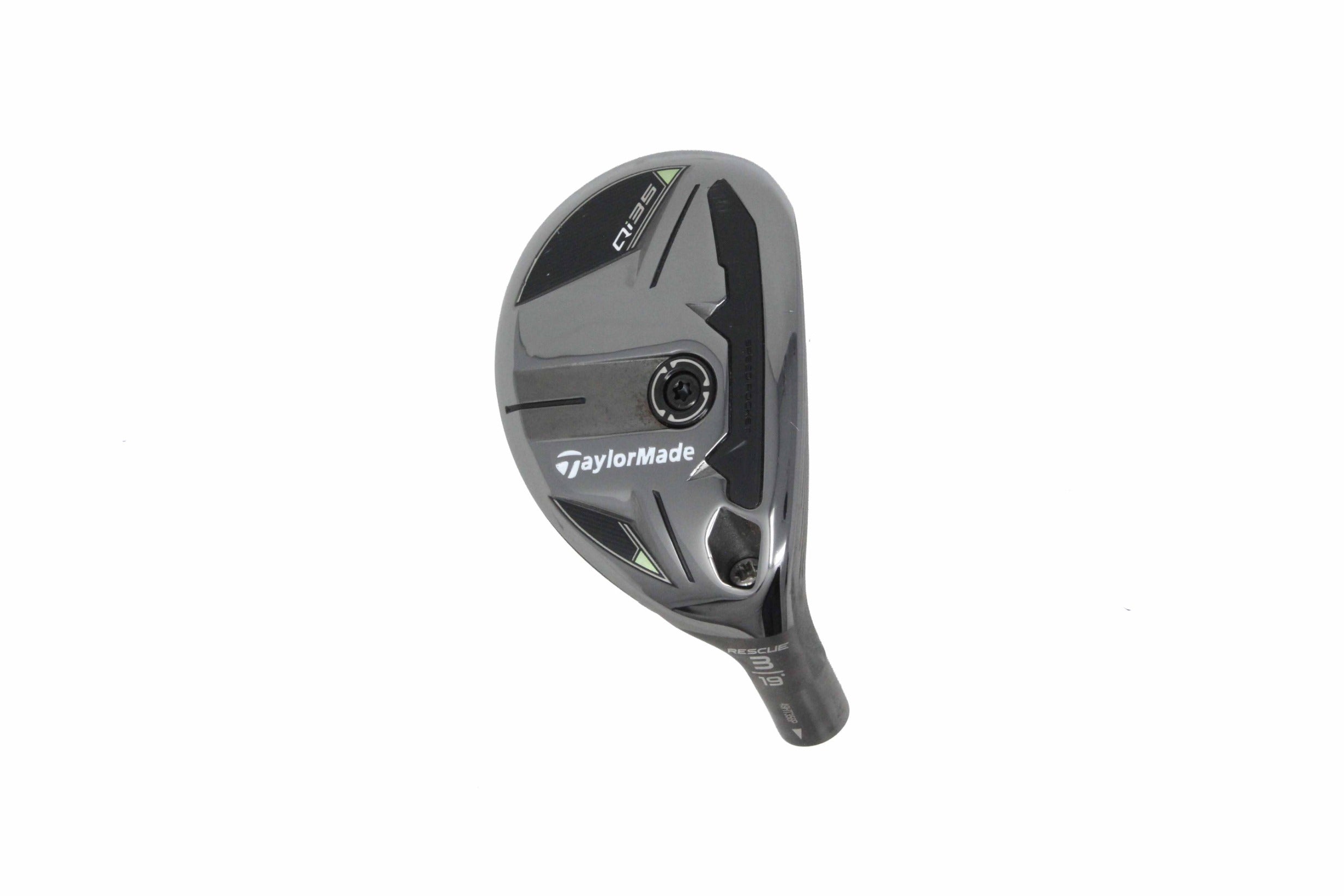 Used TaylorMade Qi35 Rescue 3H - HEAD ONLY - Right-Handed - 19 Degrees