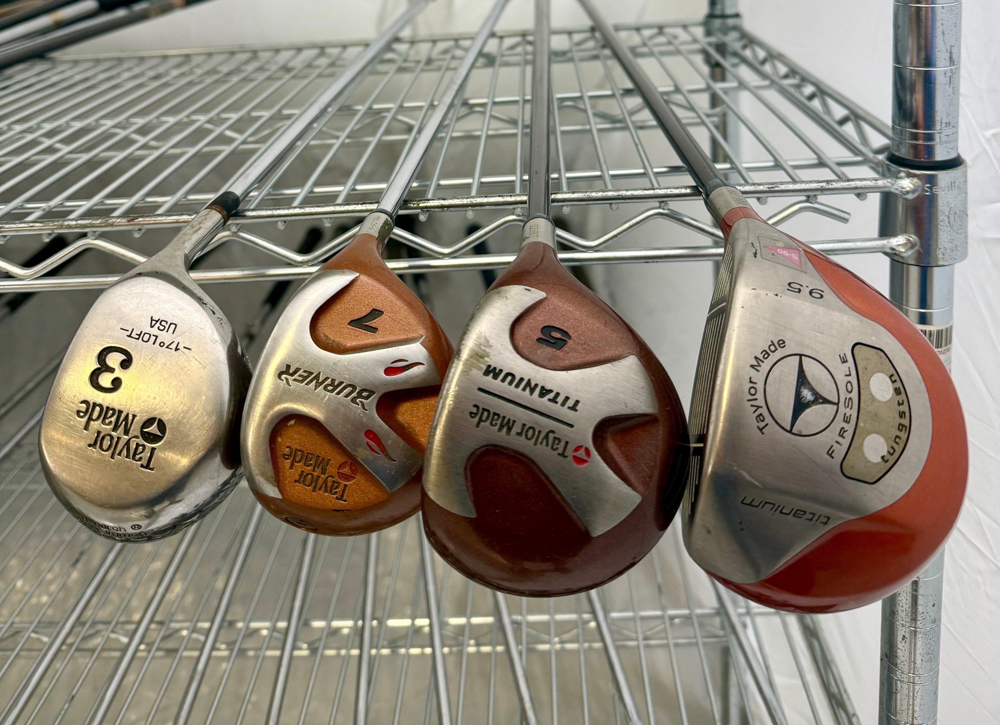 Wholesale Lot of 40 Golf Clubs - TaylorMade Fairway Woods-Next Round