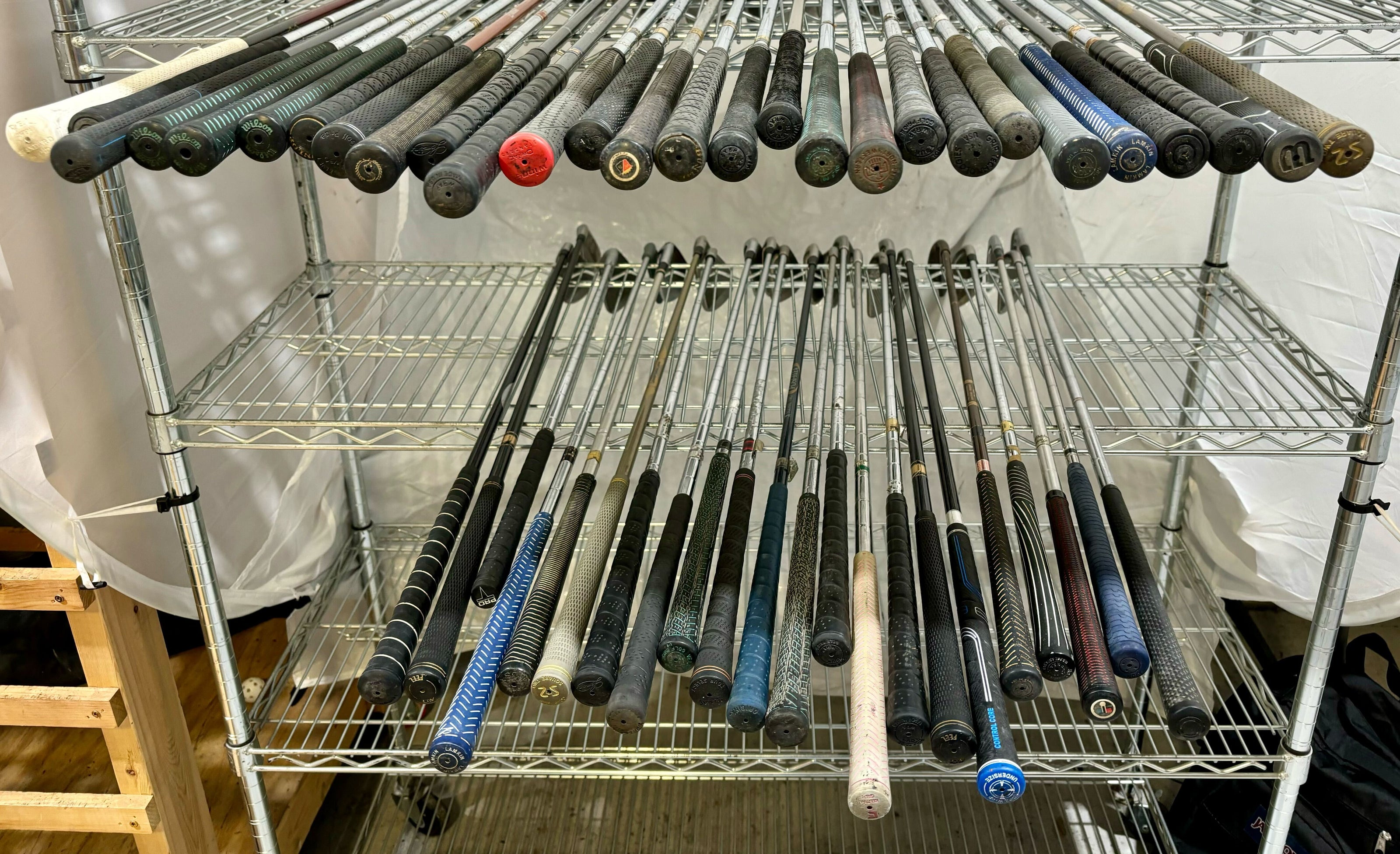 Wholesale Lot of 50 Golf Clubs - Assorted Irons and Wedges-Next Round
