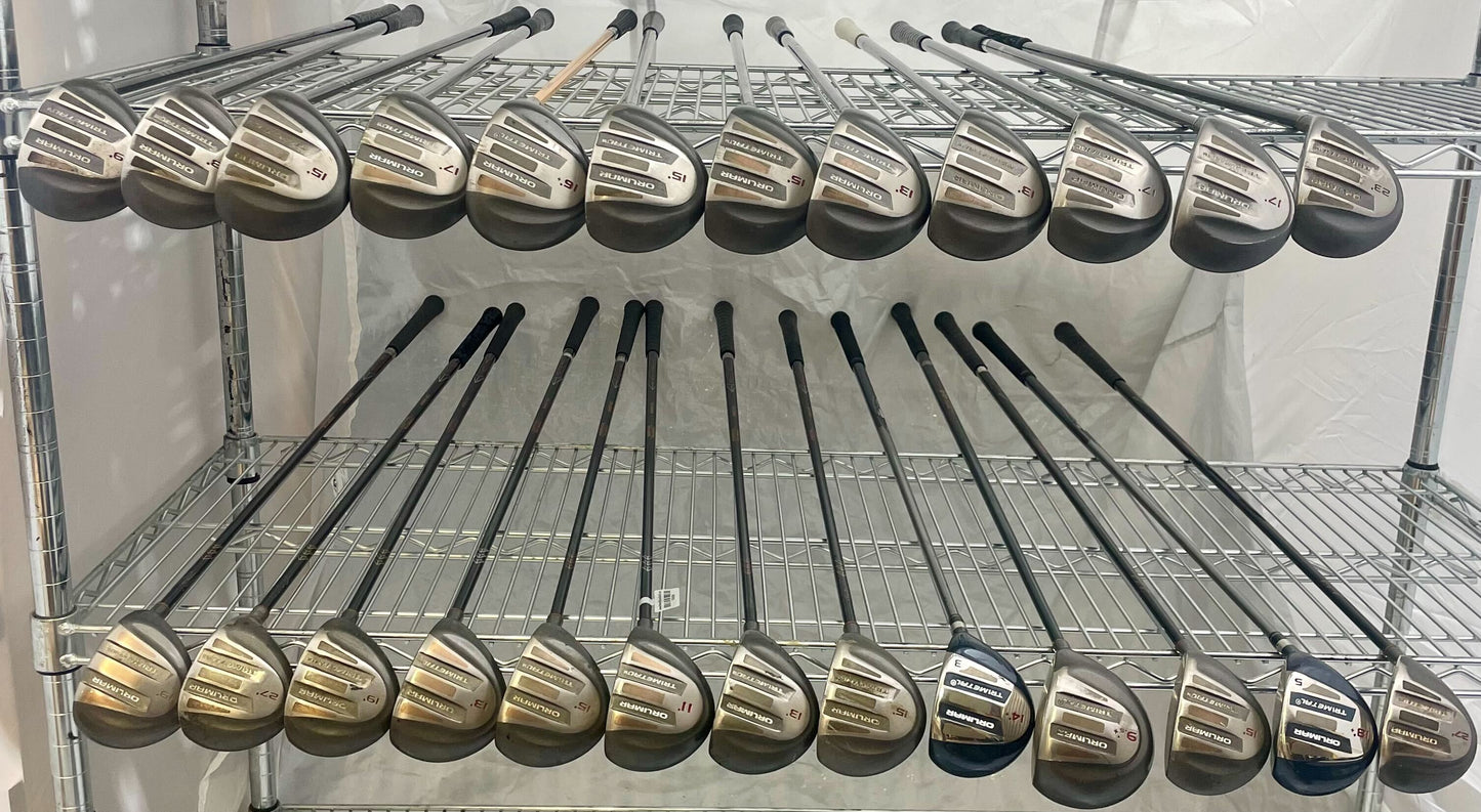 Wholesale Lot of 30 Golf Clubs - Orlimar Fairway Woods-Next Round