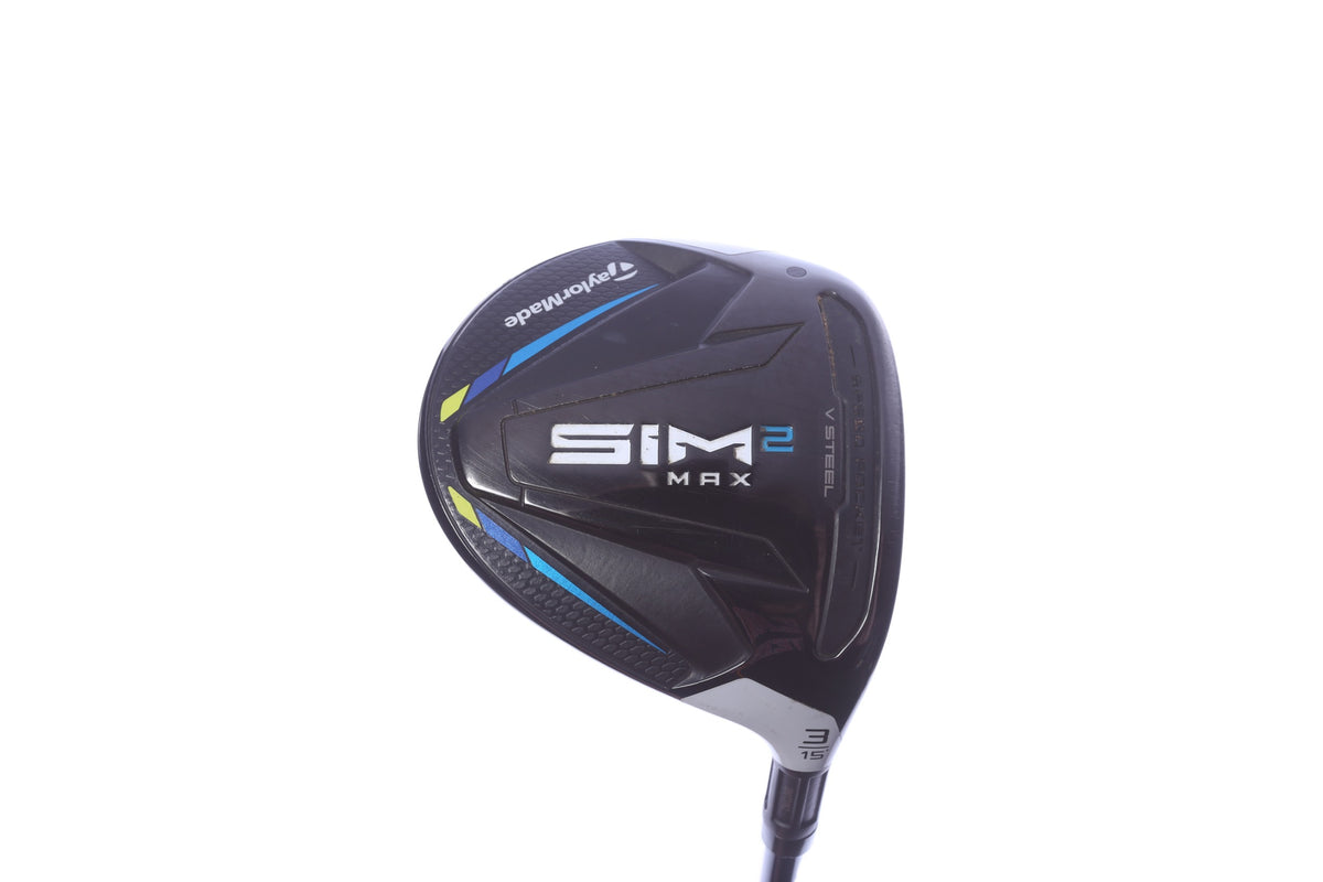 Used TaylorMade SIM2 MAX 3-Wood - Right-Handed - 15 Degrees - Stiff Flex
