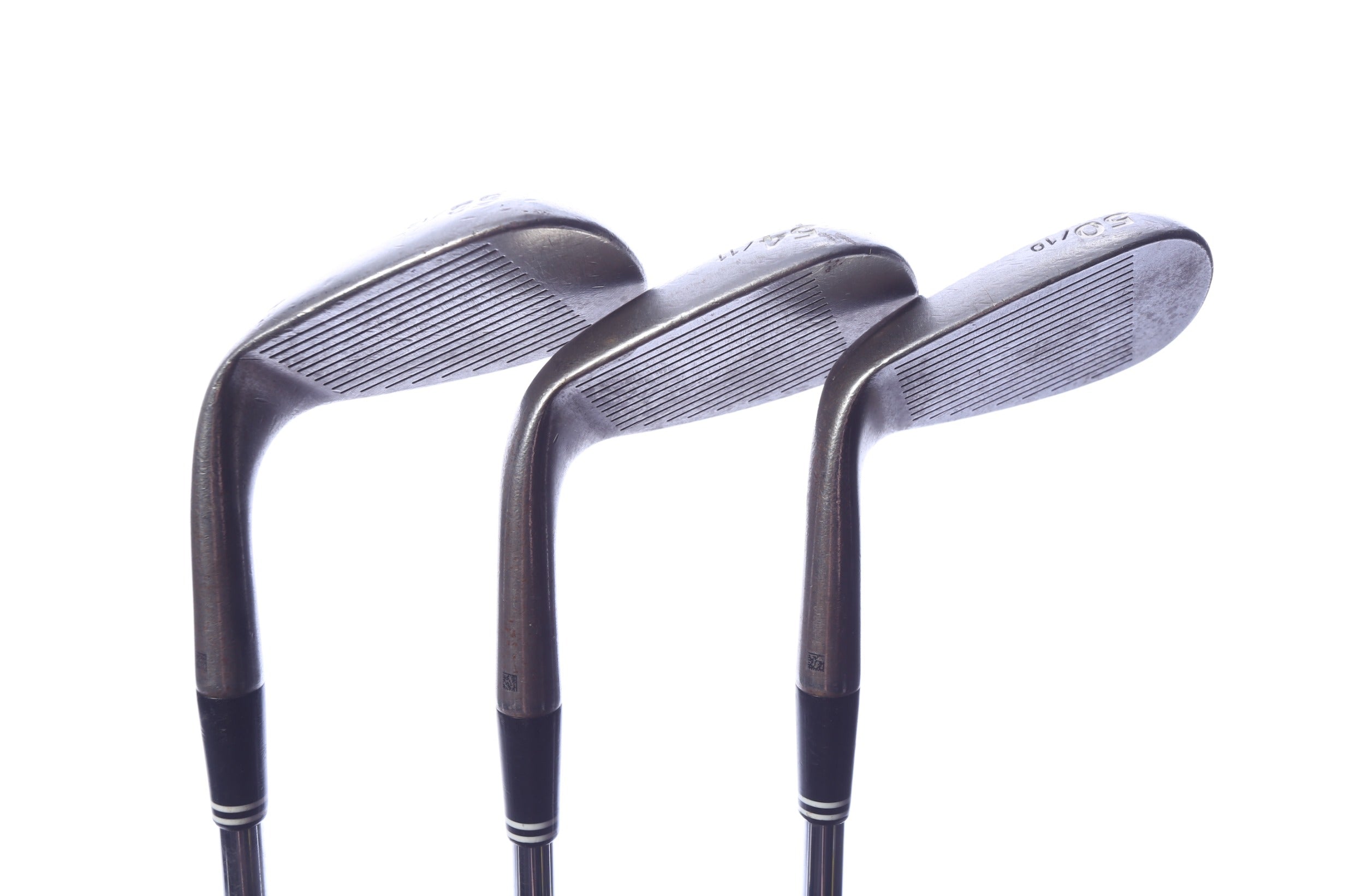 Used Cleveland RTX-3 Tour Raw Wedge Set - Right-Handed - 50*, 54*, 58* - Wedge Flex
