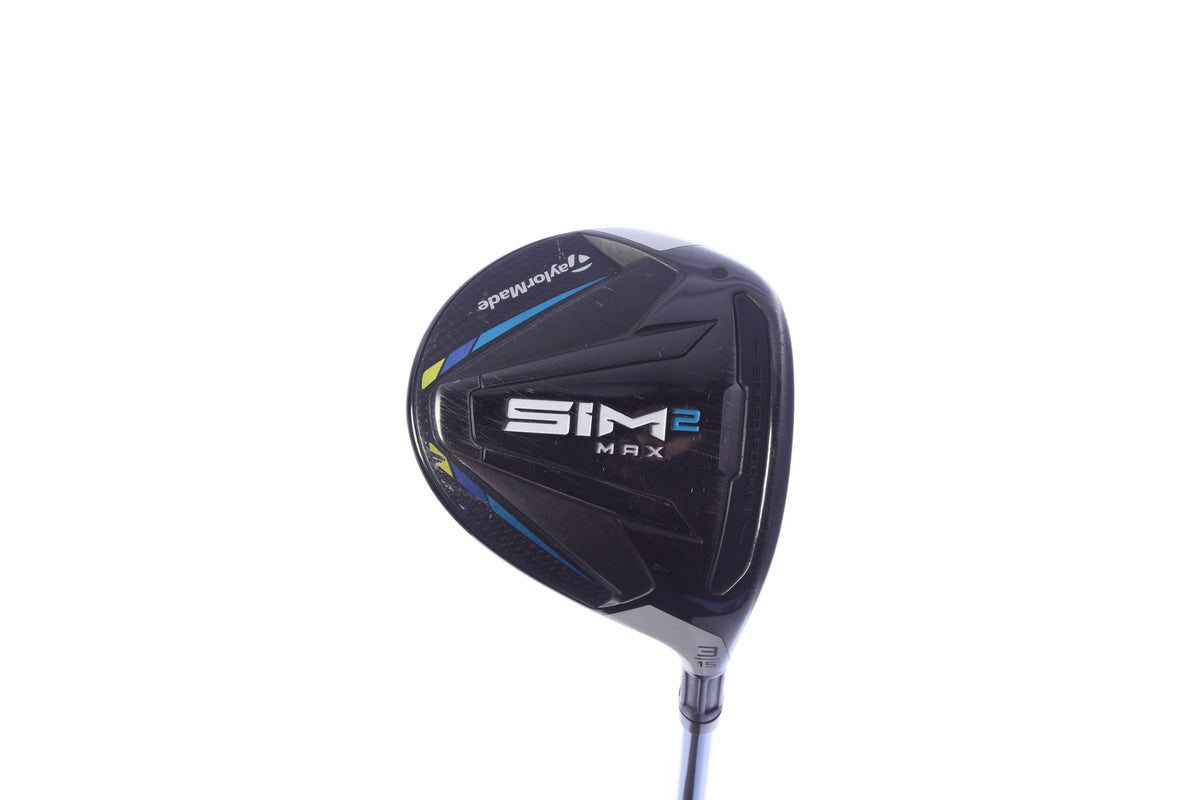 Used TaylorMade SIM2 MAX 3-Wood - Right-Handed - 15 Degrees - Regular Flex